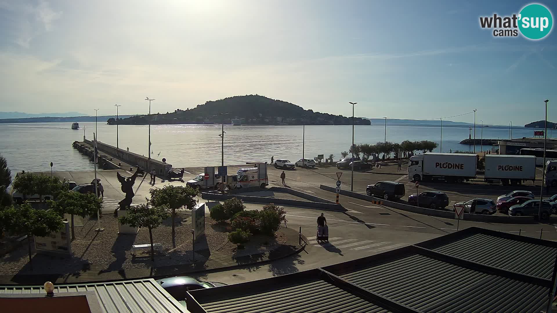 Webcam Ugljan – Preko Ferry to Zadar