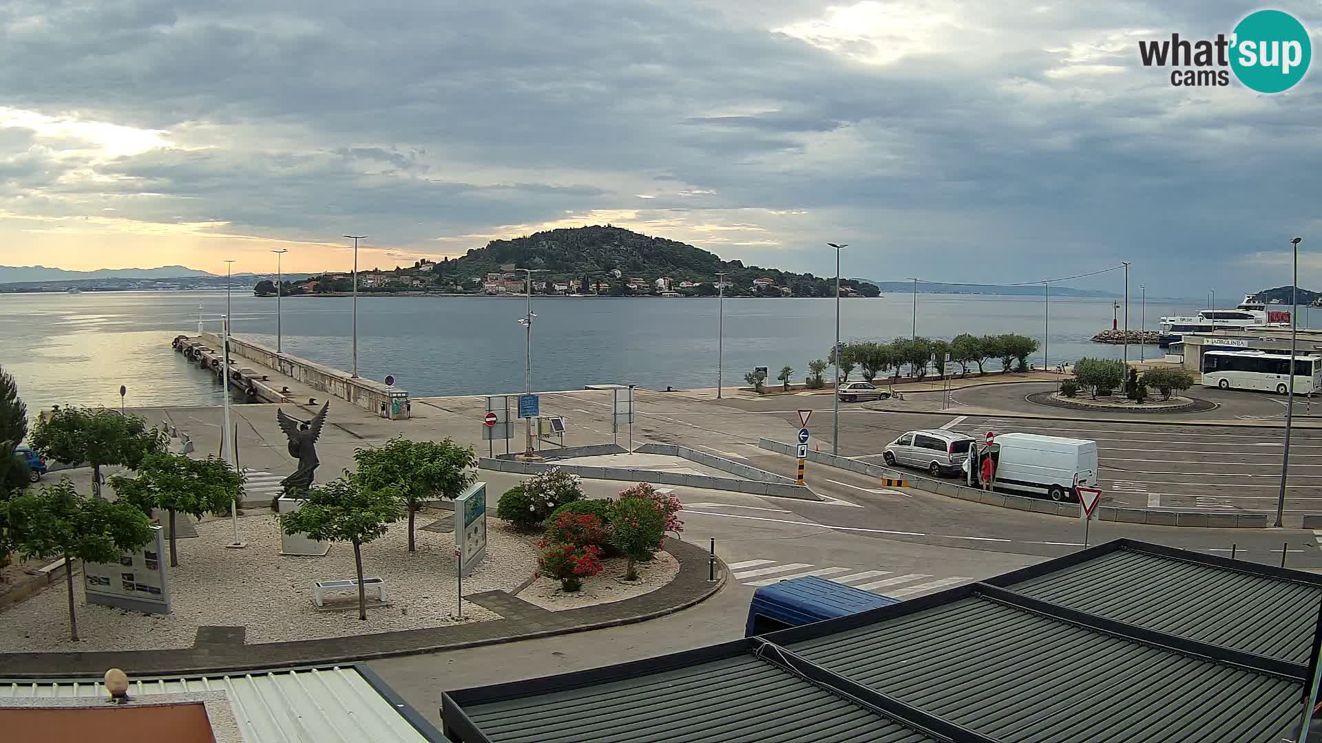 Webcam Ugljan – Preko Ferry to Zadar