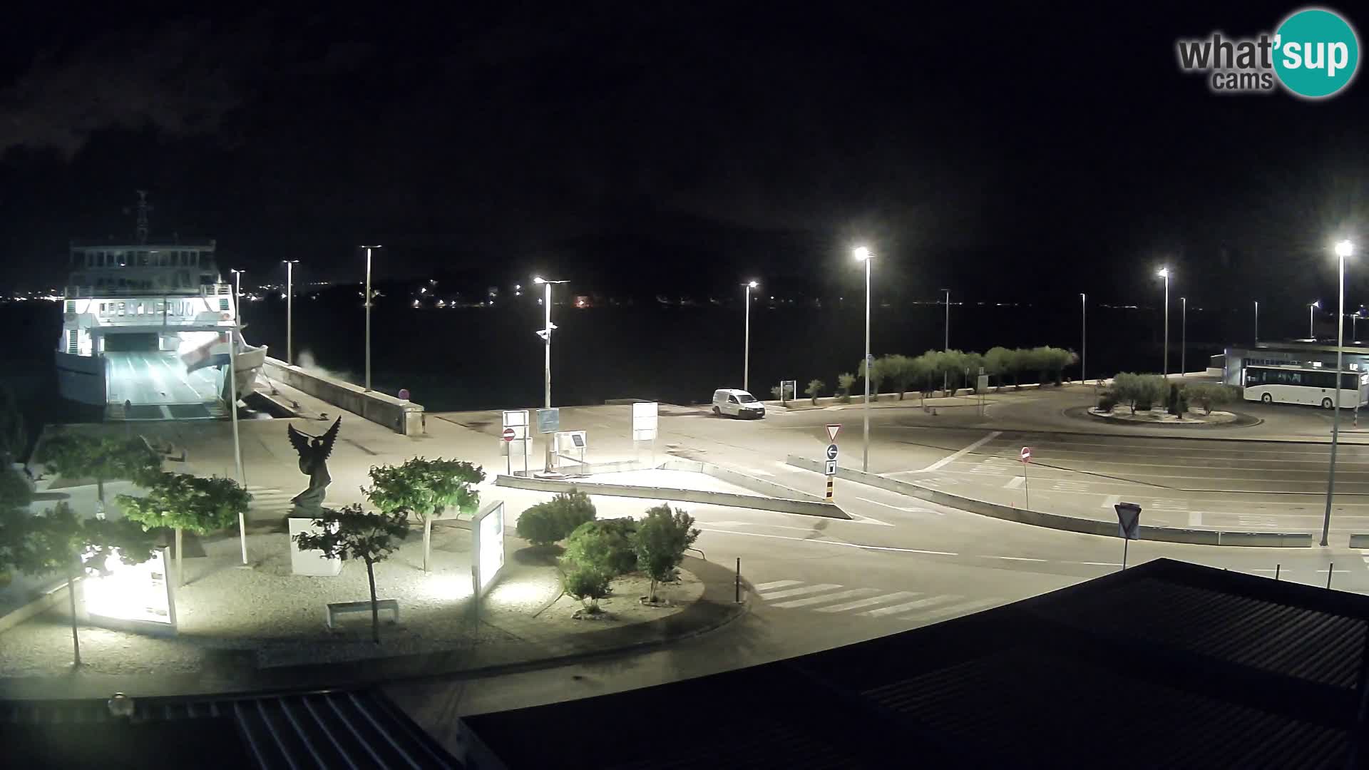Webcam Ugljan – Preko Ferry to Zadar