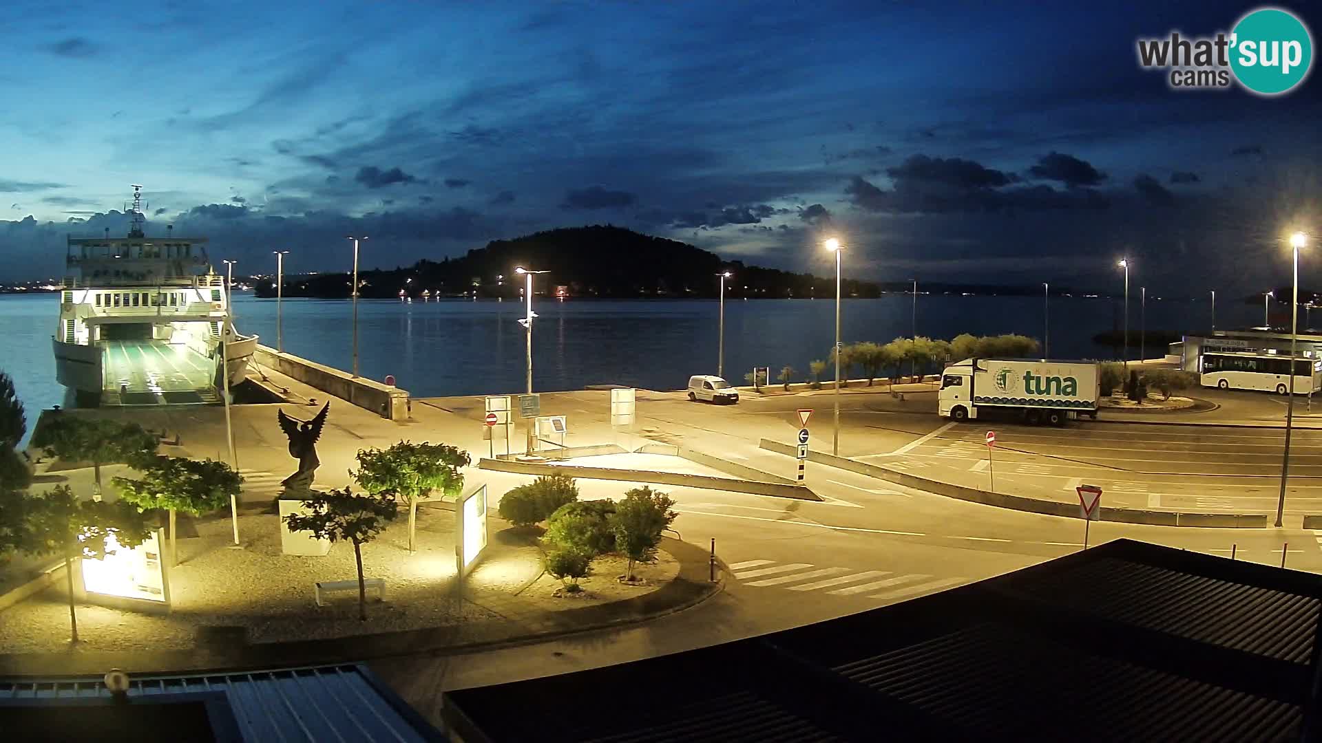 Web cam UGLJAN – Ferry de Preko à Zadar