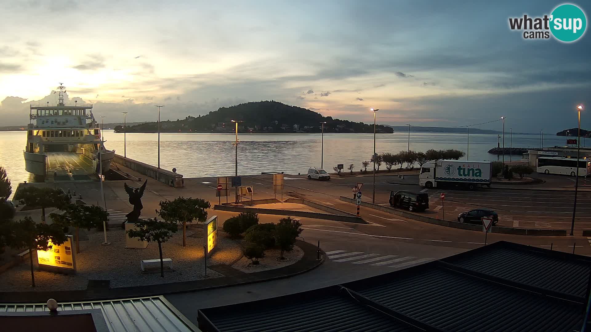 Web cam UGLJAN – Ferry de Preko à Zadar