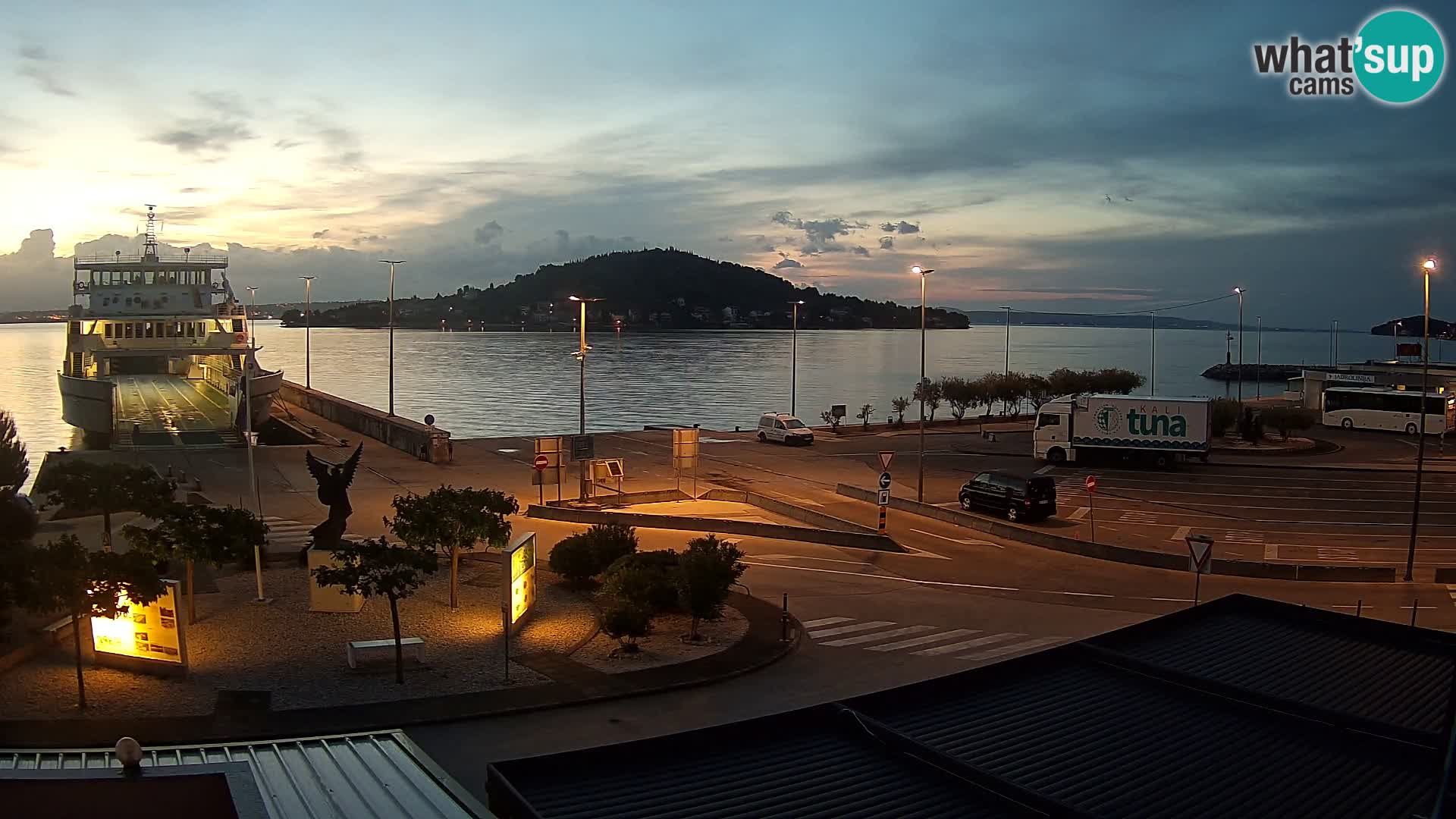 UGLJAN Webcam – Preko-Fähre nach Zadar