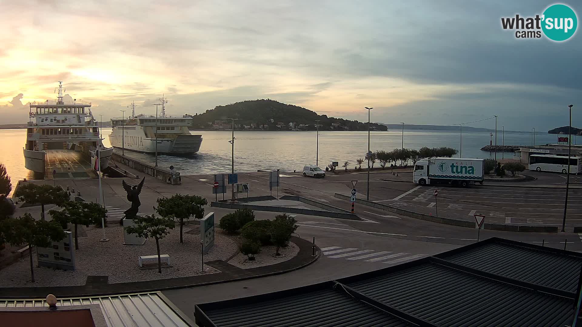 UGLJAN Webcam – Preko-Fähre nach Zadar