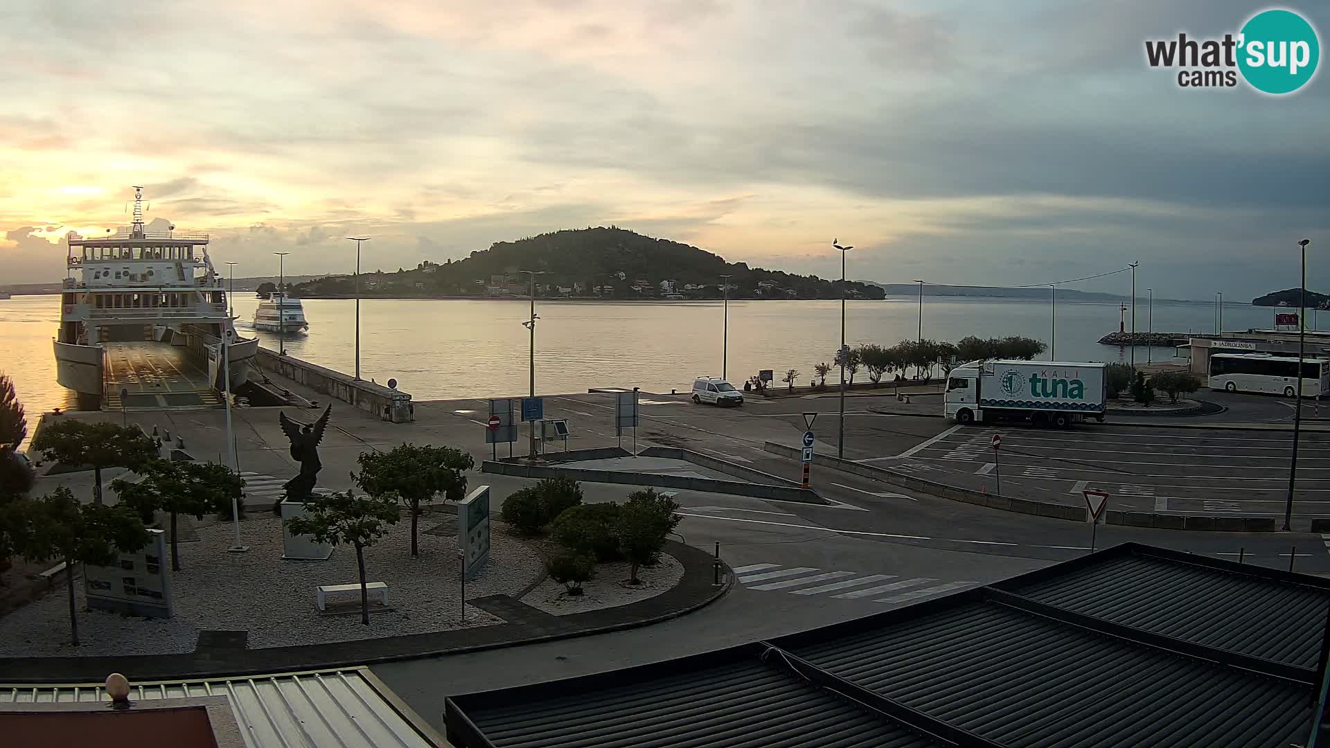 Web cam UGLJAN – Ferry de Preko à Zadar