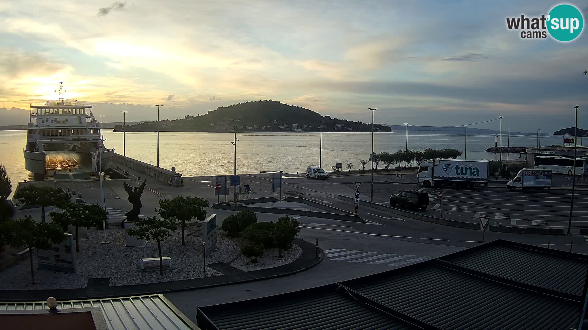 Cámara web UGLJAN – Transportar de Preko a Zadar