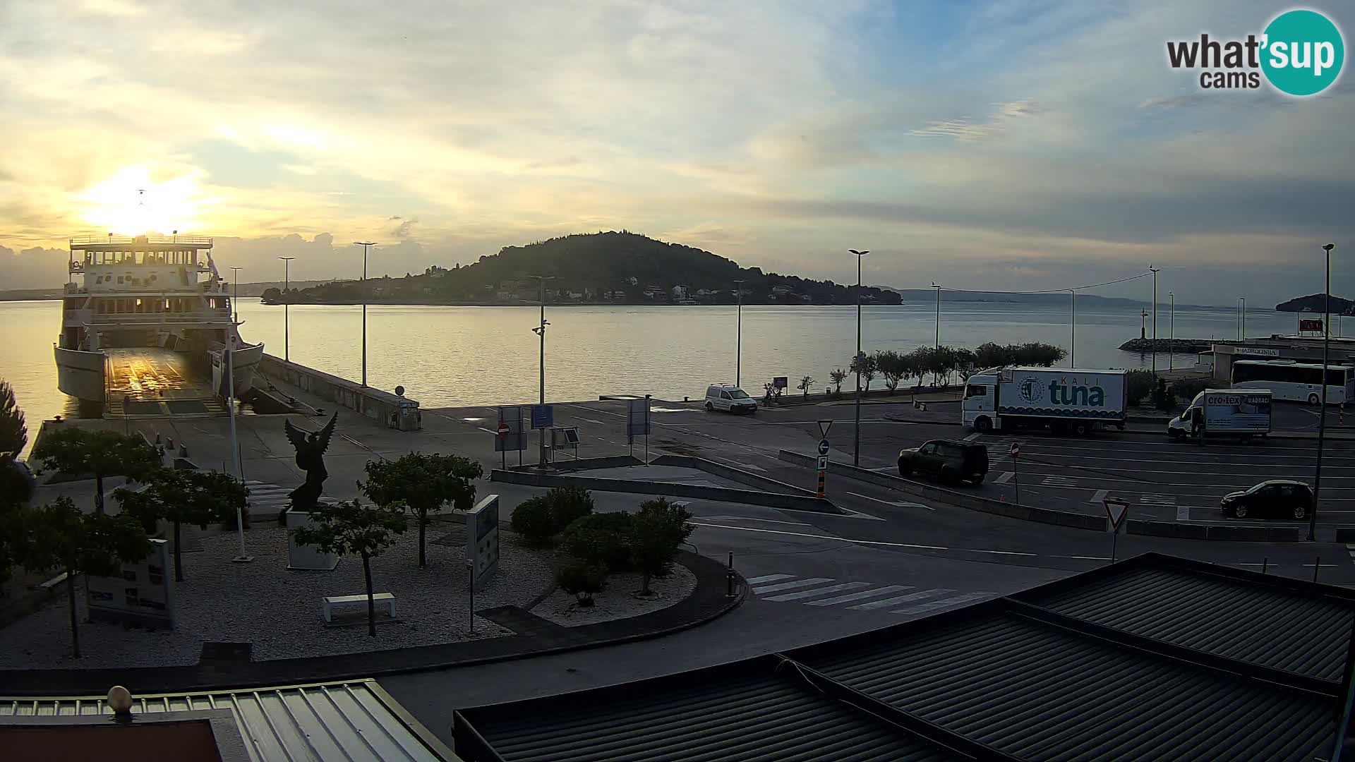 Cámara web UGLJAN – Transportar de Preko a Zadar