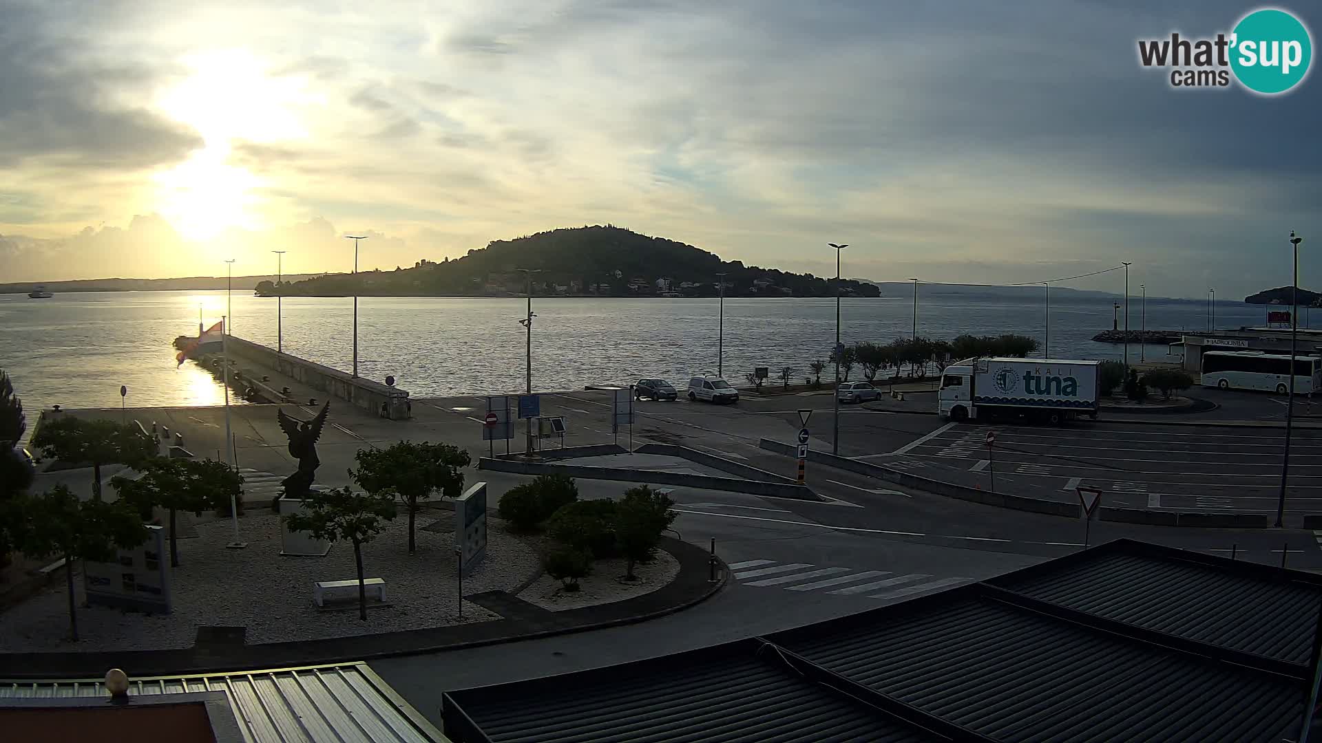 Webcam Ugliano – terminal traghetto da Preko a Zara