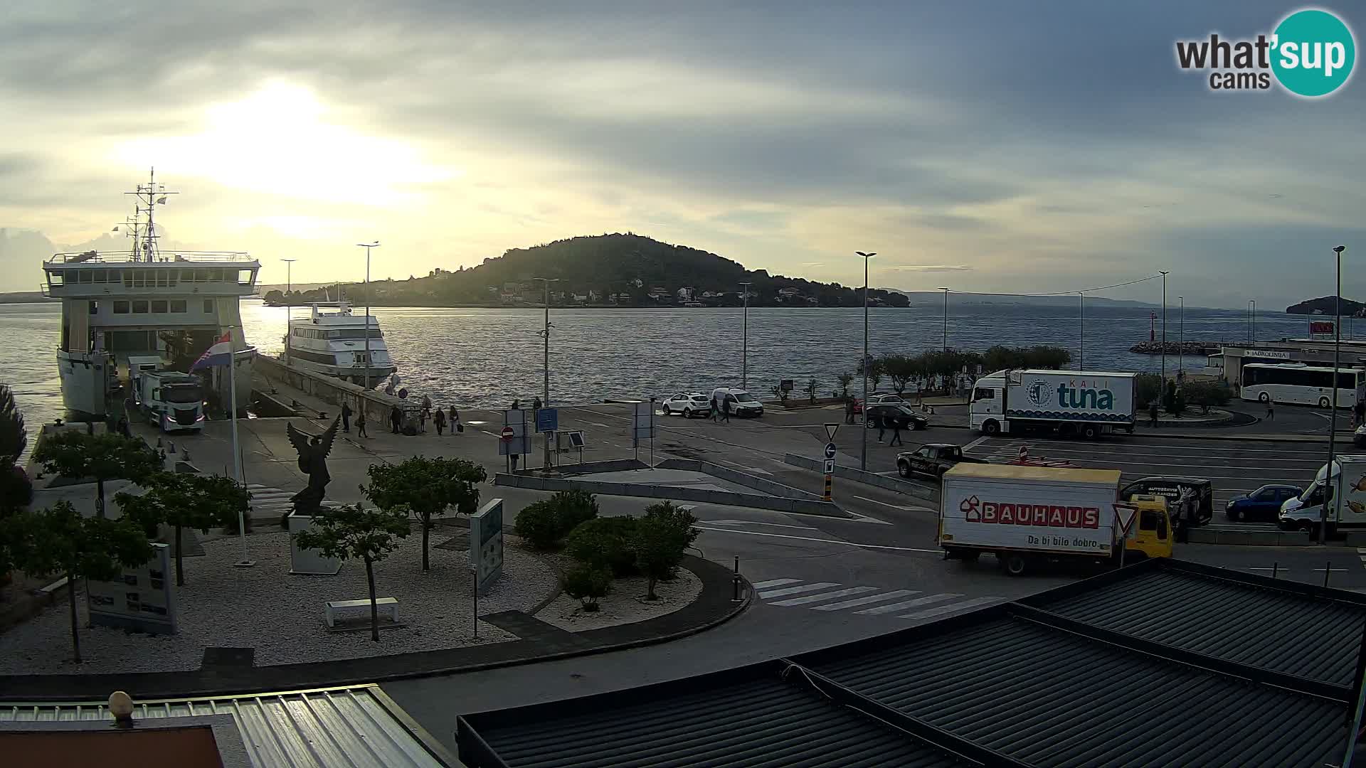 Cámara web UGLJAN – Transportar de Preko a Zadar