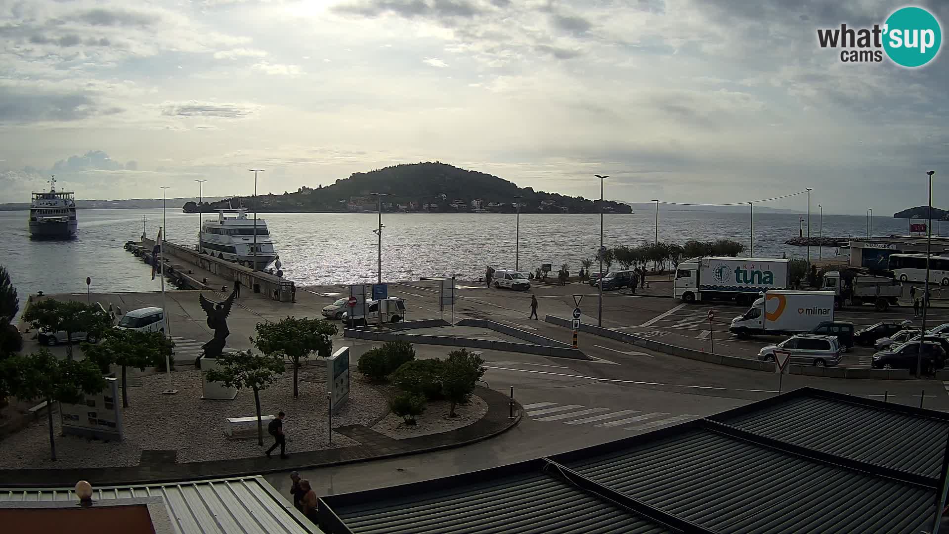Webcam Ugljan – Preko Ferry to Zadar