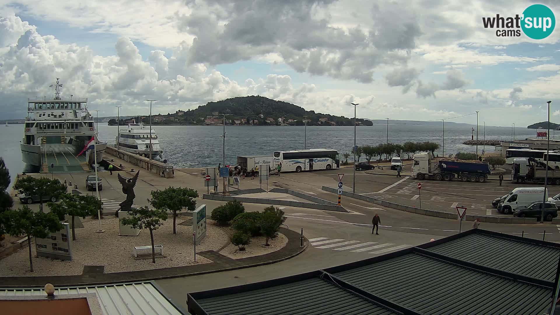 UGLJAN Webcam – Preko-Fähre nach Zadar