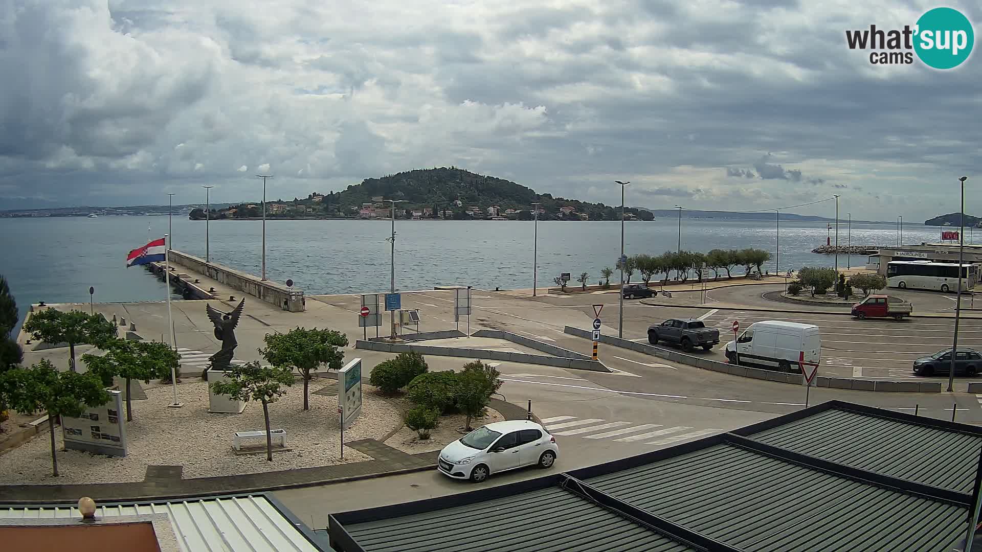 Web cam UGLJAN – Ferry de Preko à Zadar