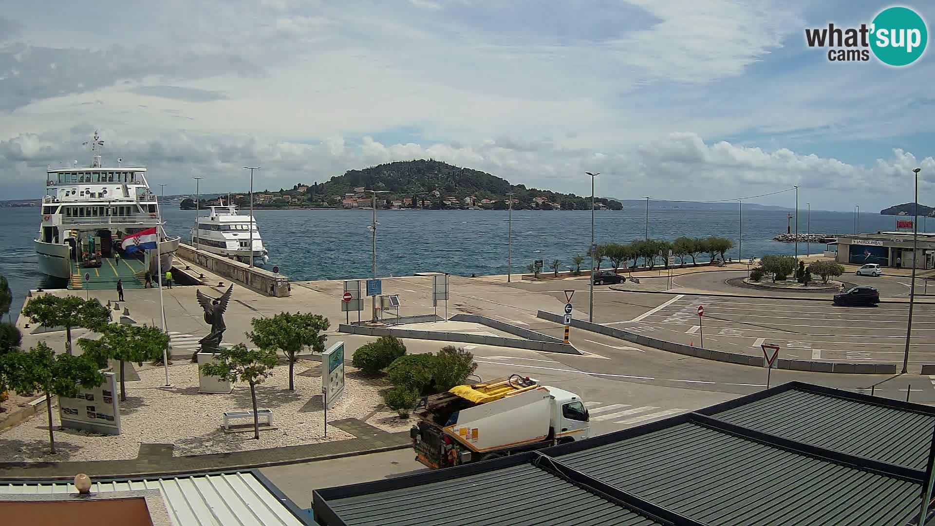 Cámara web UGLJAN – Transportar de Preko a Zadar