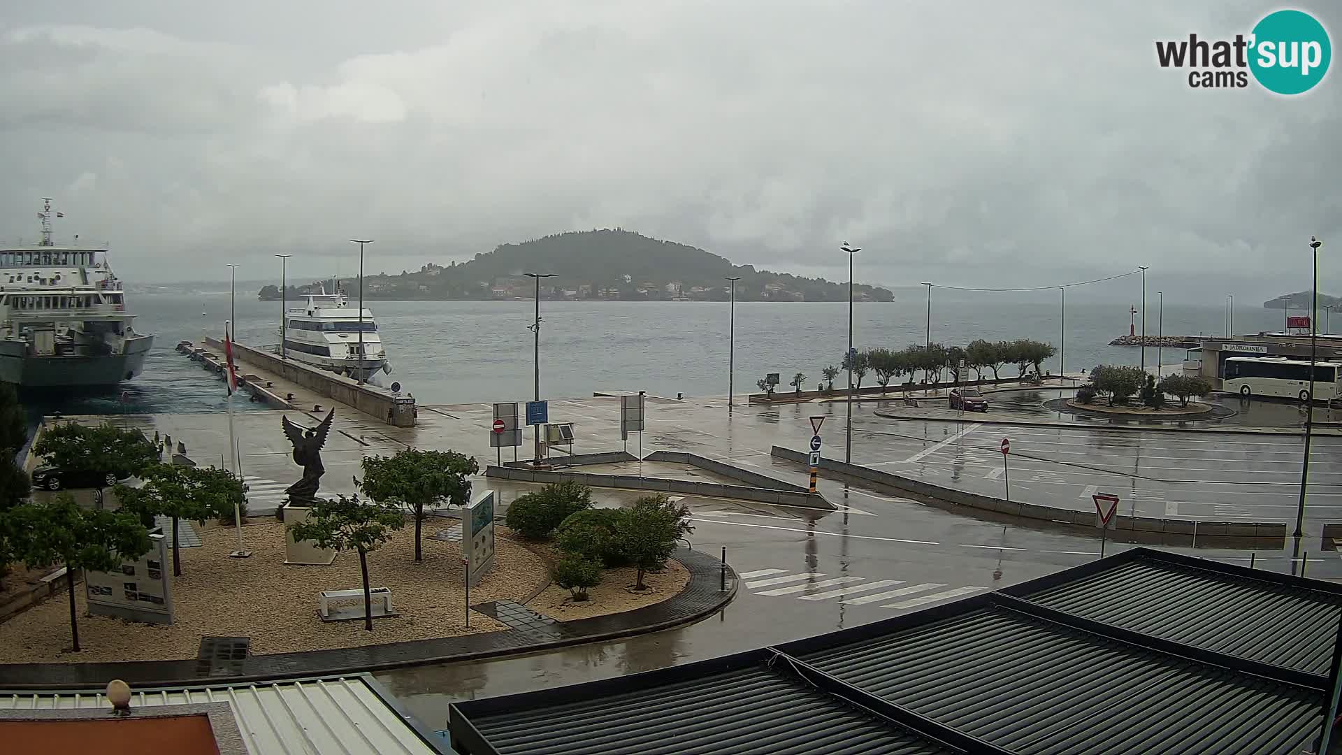 Webcam Ugljan – Preko Ferry to Zadar