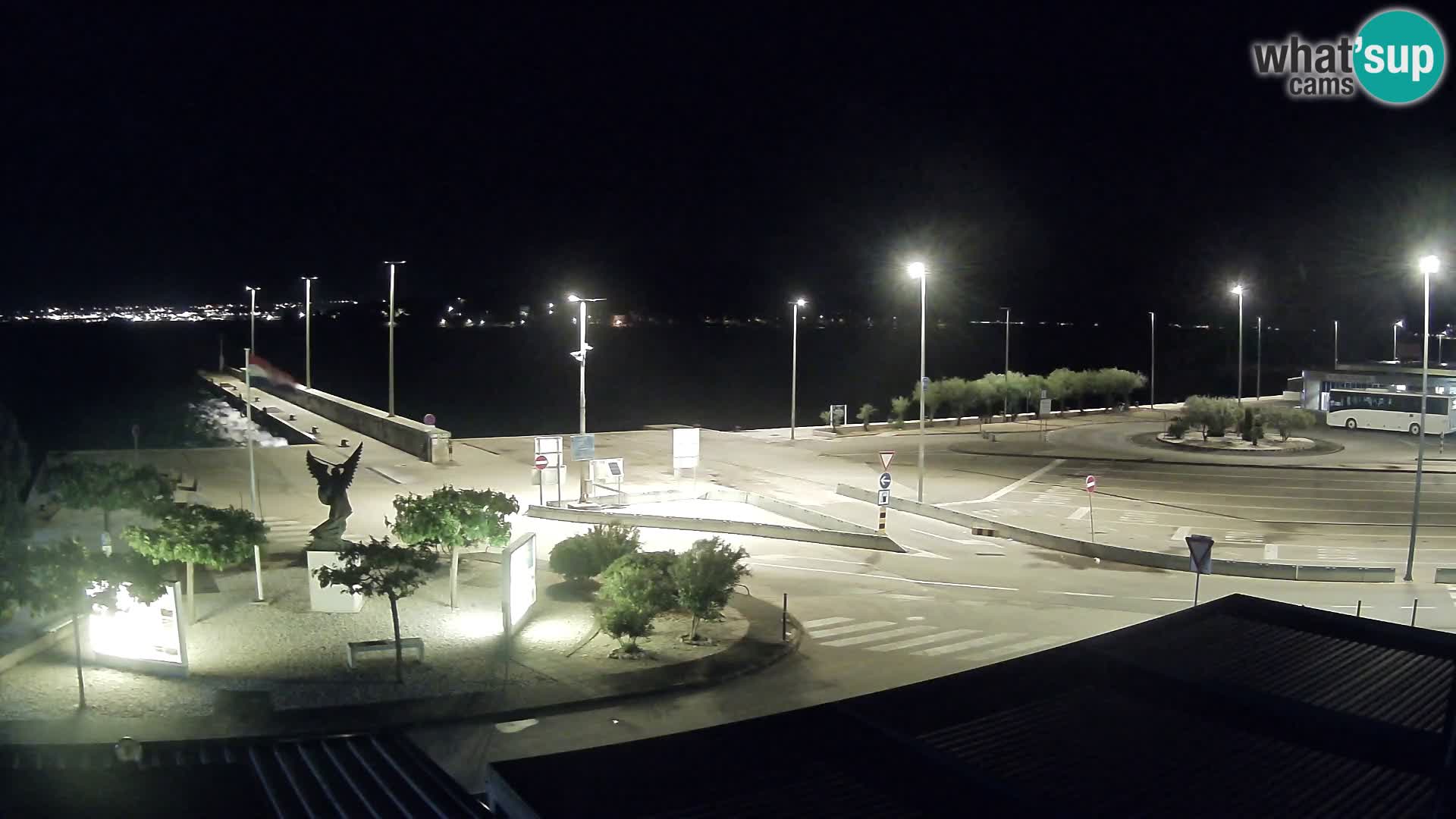 Webcam Ugliano – terminal traghetto da Preko a Zara