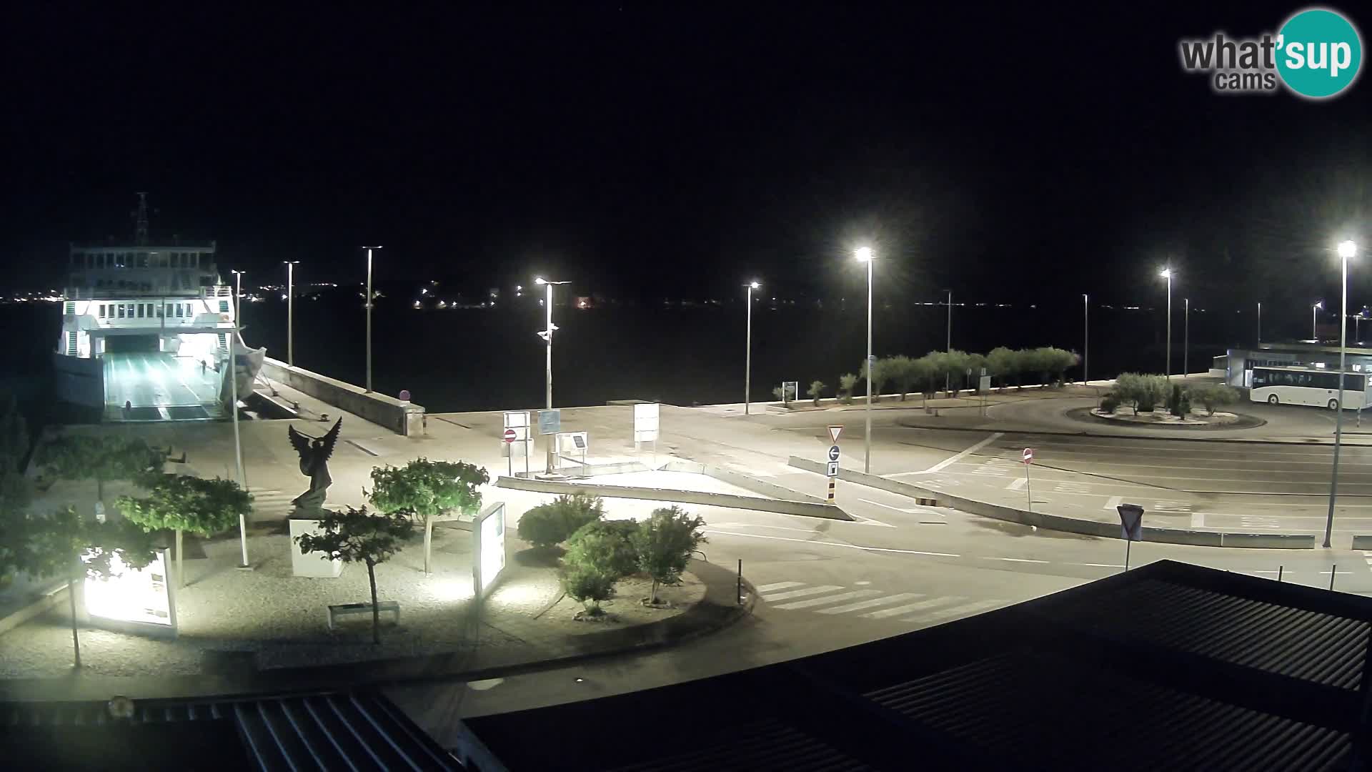 Webcam Ugljan – Preko Ferry to Zadar