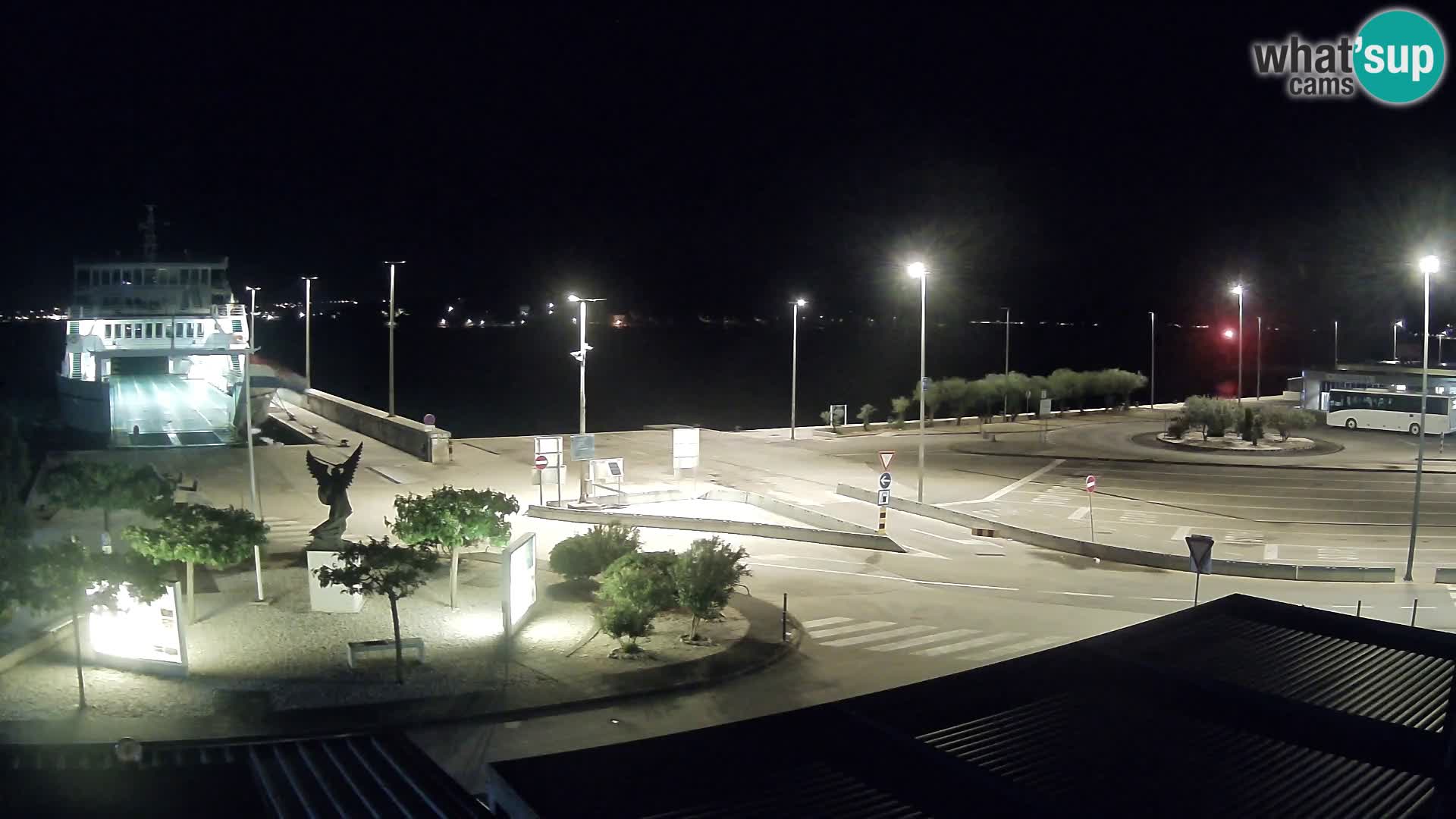 Spletna kamera Ugljan – trajekt Preko – Zadar