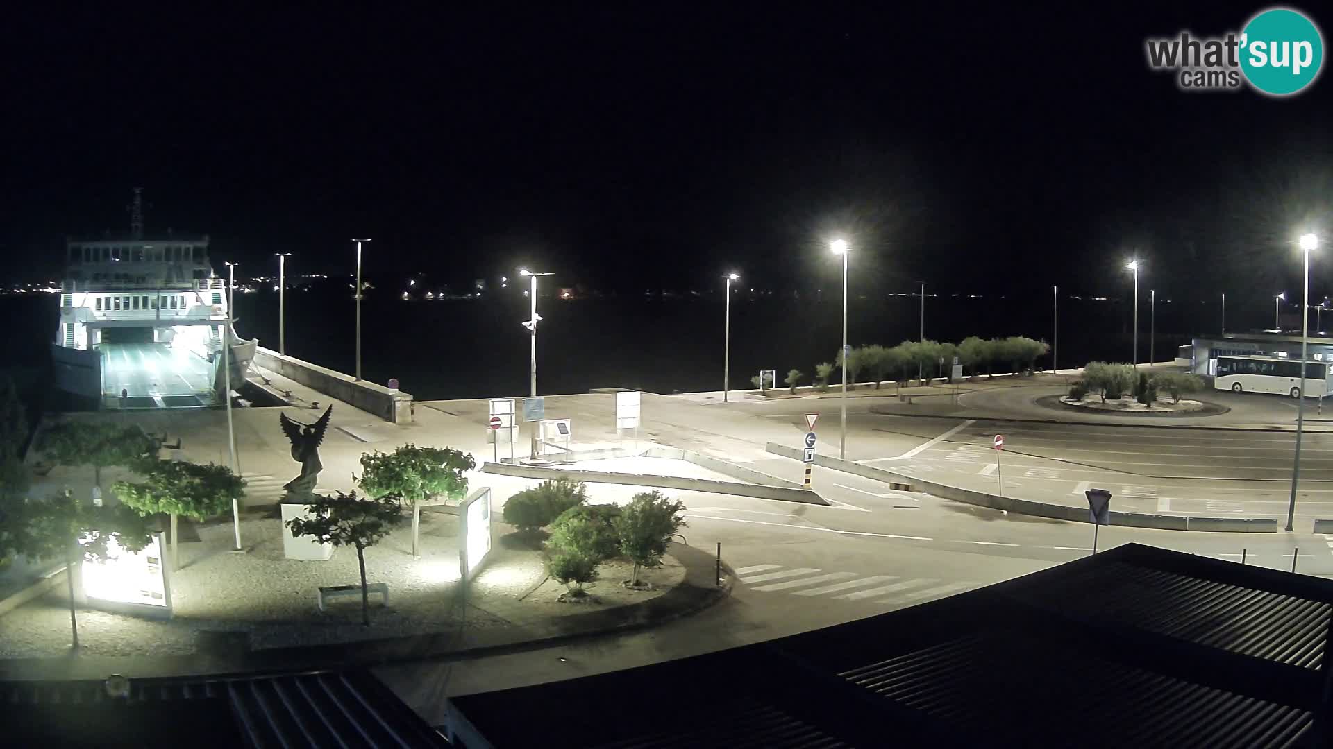 Webcam Ugljan – Preko Ferry to Zadar