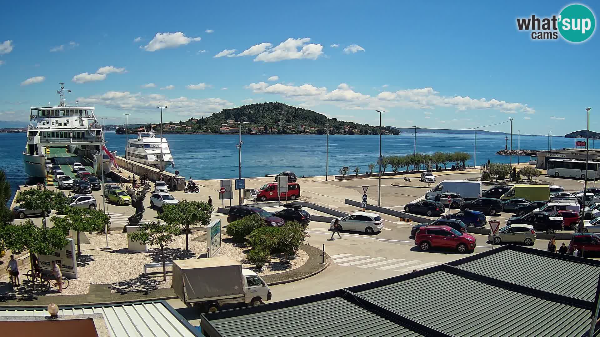 UGLJAN Webcam – Preko-Fähre nach Zadar