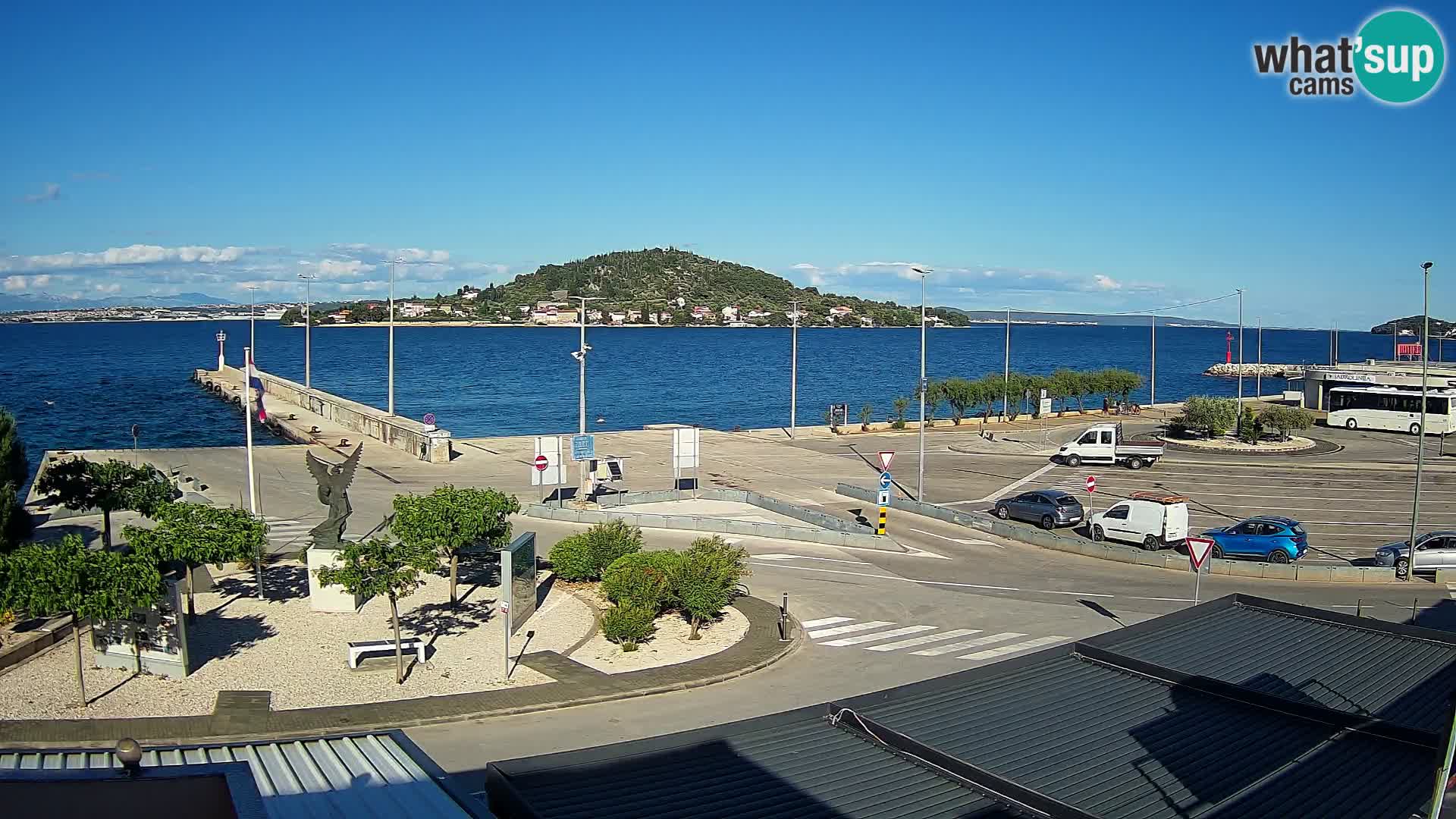Webcam Ugljan – Preko Ferry to Zadar