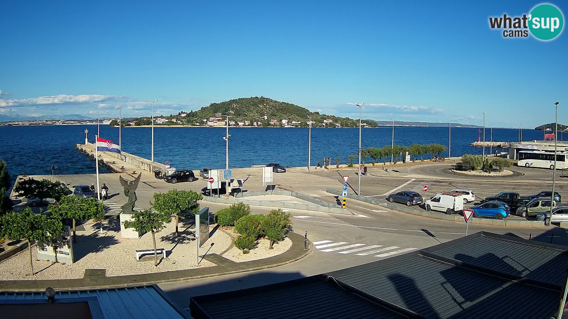 Cámara web UGLJAN – Transportar de Preko a Zadar
