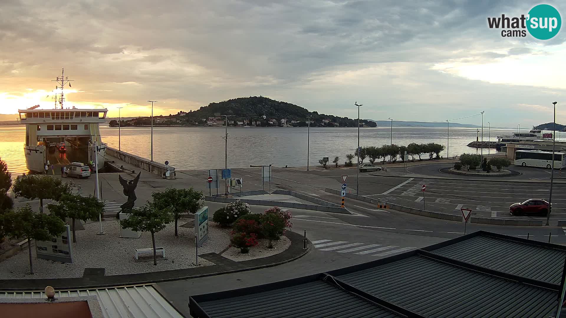Web cam UGLJAN – Ferry de Preko à Zadar