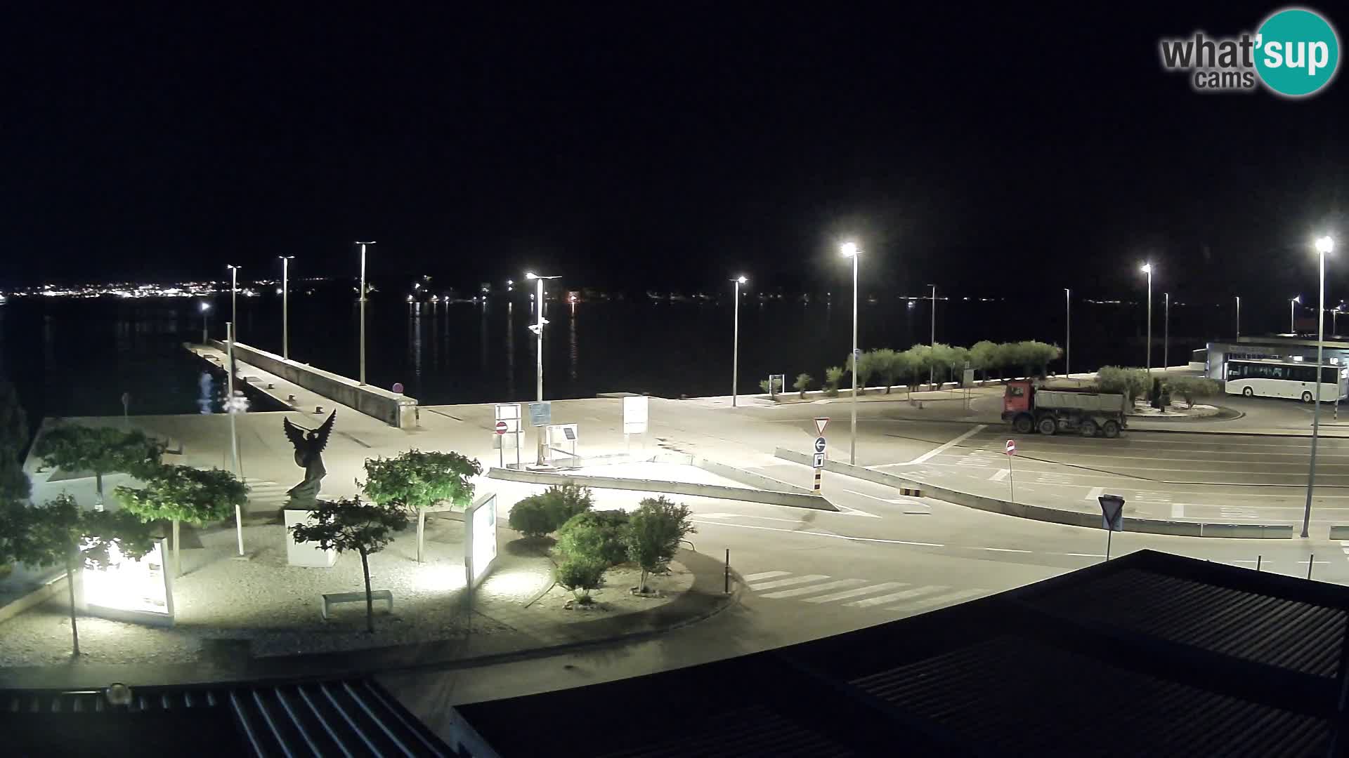 Webcam Ugliano – terminal traghetto da Preko a Zara