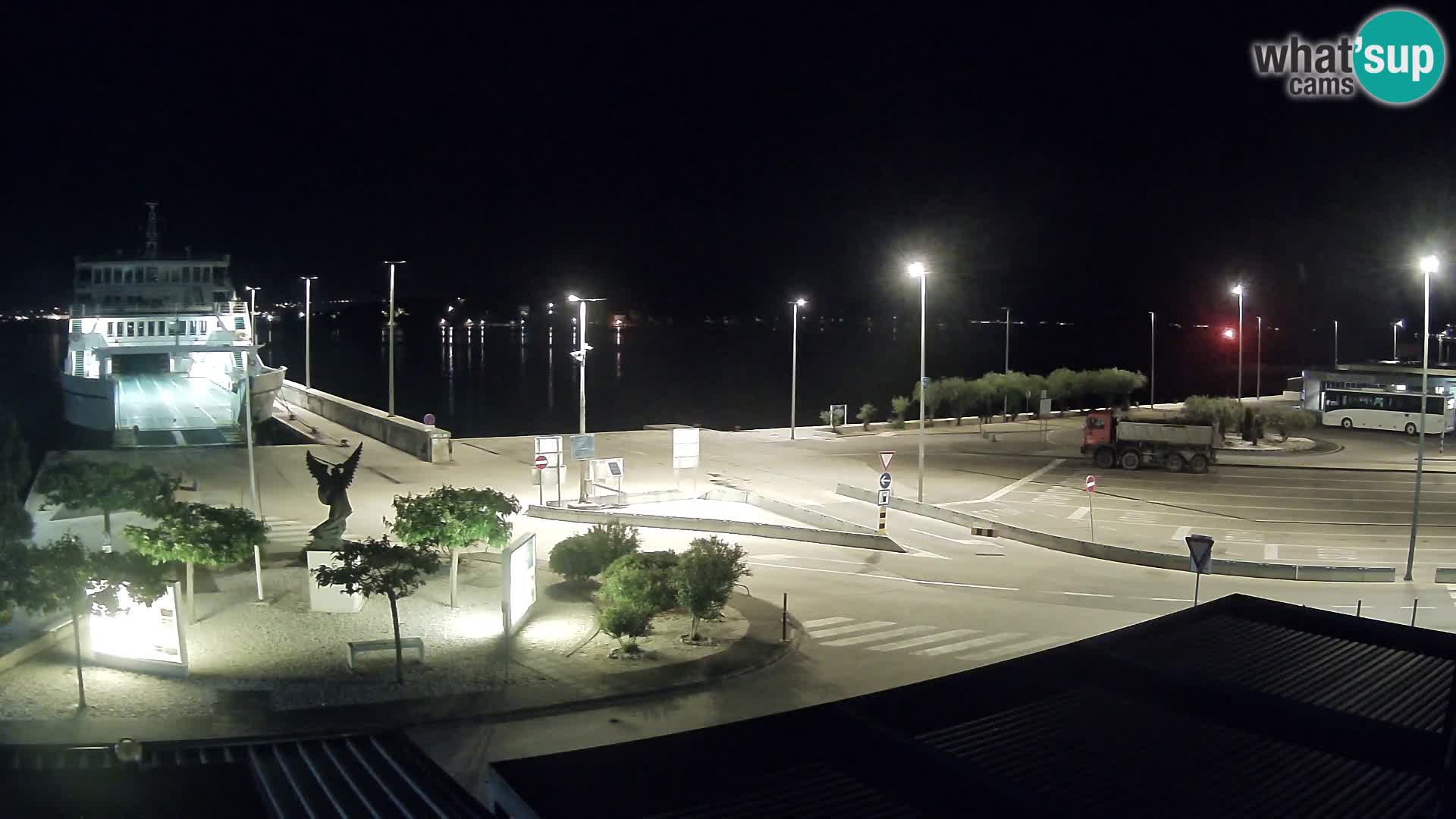 Webcam Ugljan – Preko Ferry to Zadar