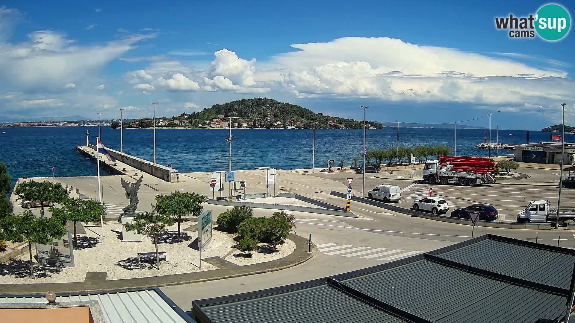 Webcam Ugljan – Preko Ferry to Zadar