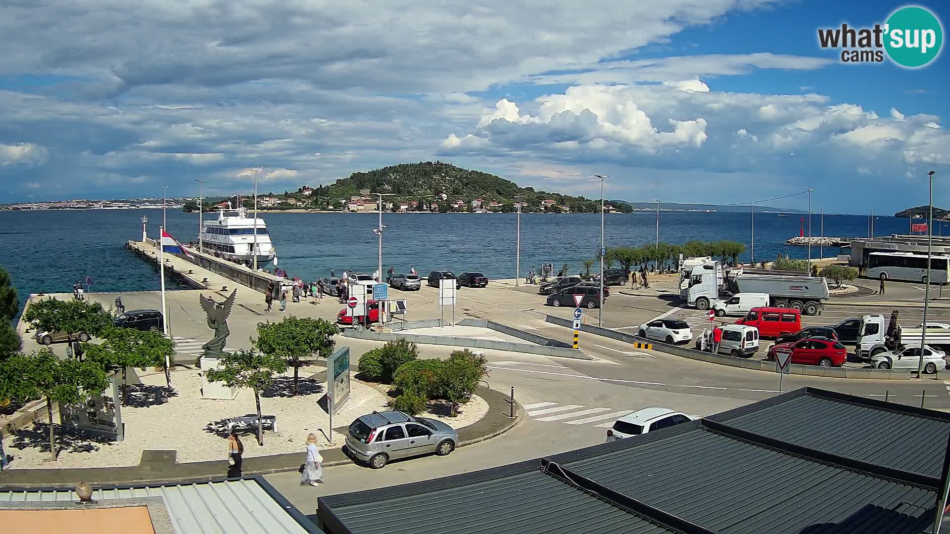 Webcam Ugljan – Preko Ferry to Zadar