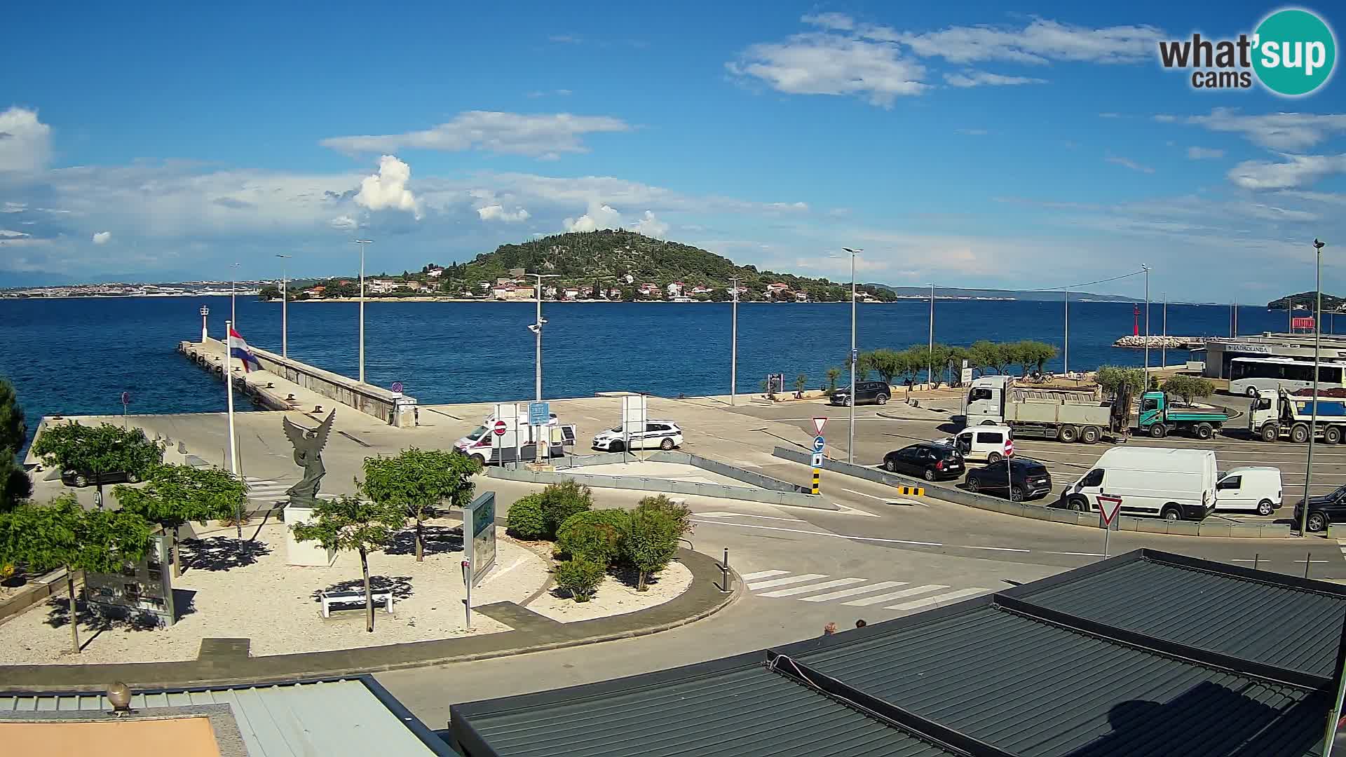 Cámara web UGLJAN – Transportar de Preko a Zadar