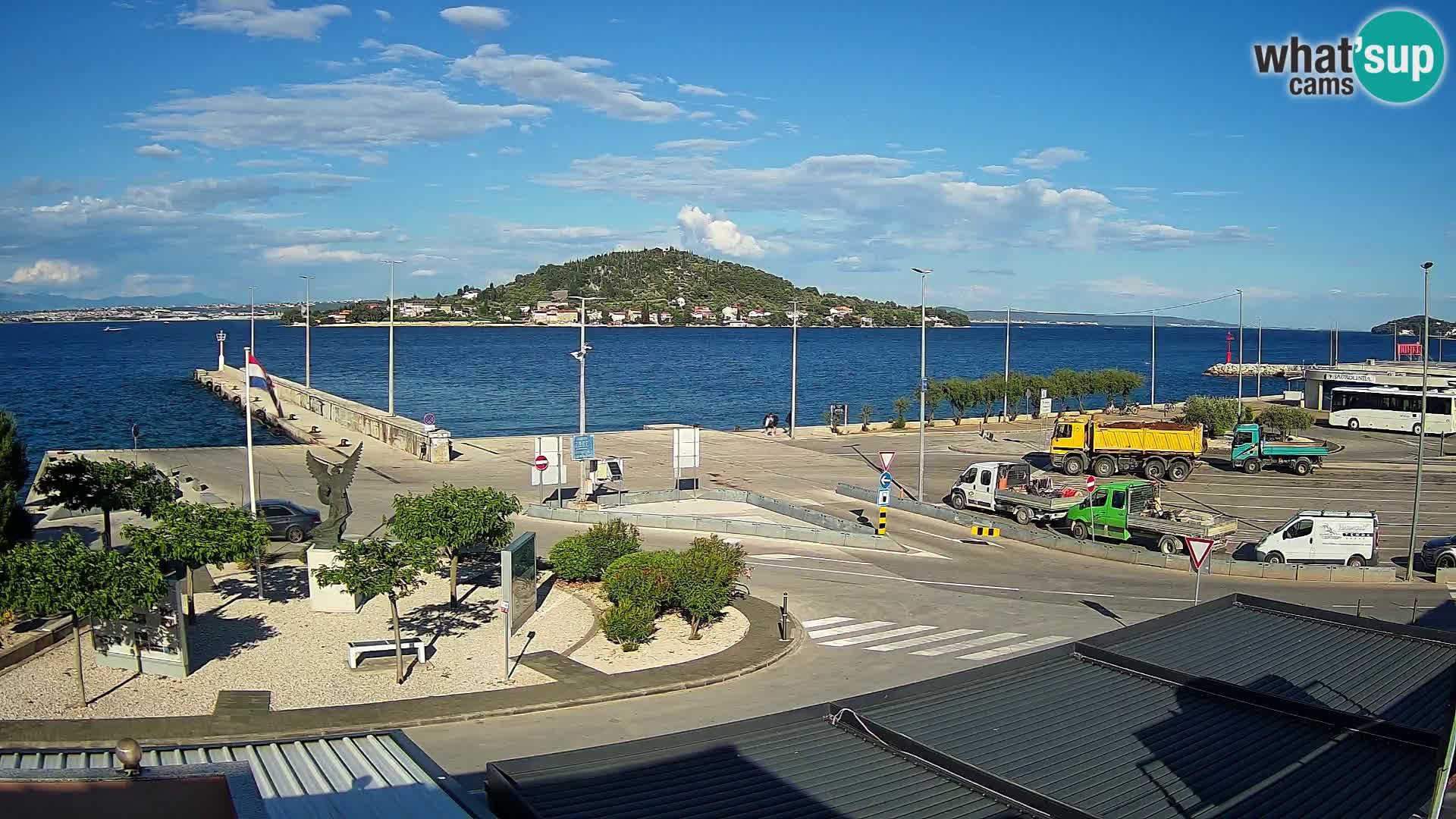 Cámara web UGLJAN – Transportar de Preko a Zadar