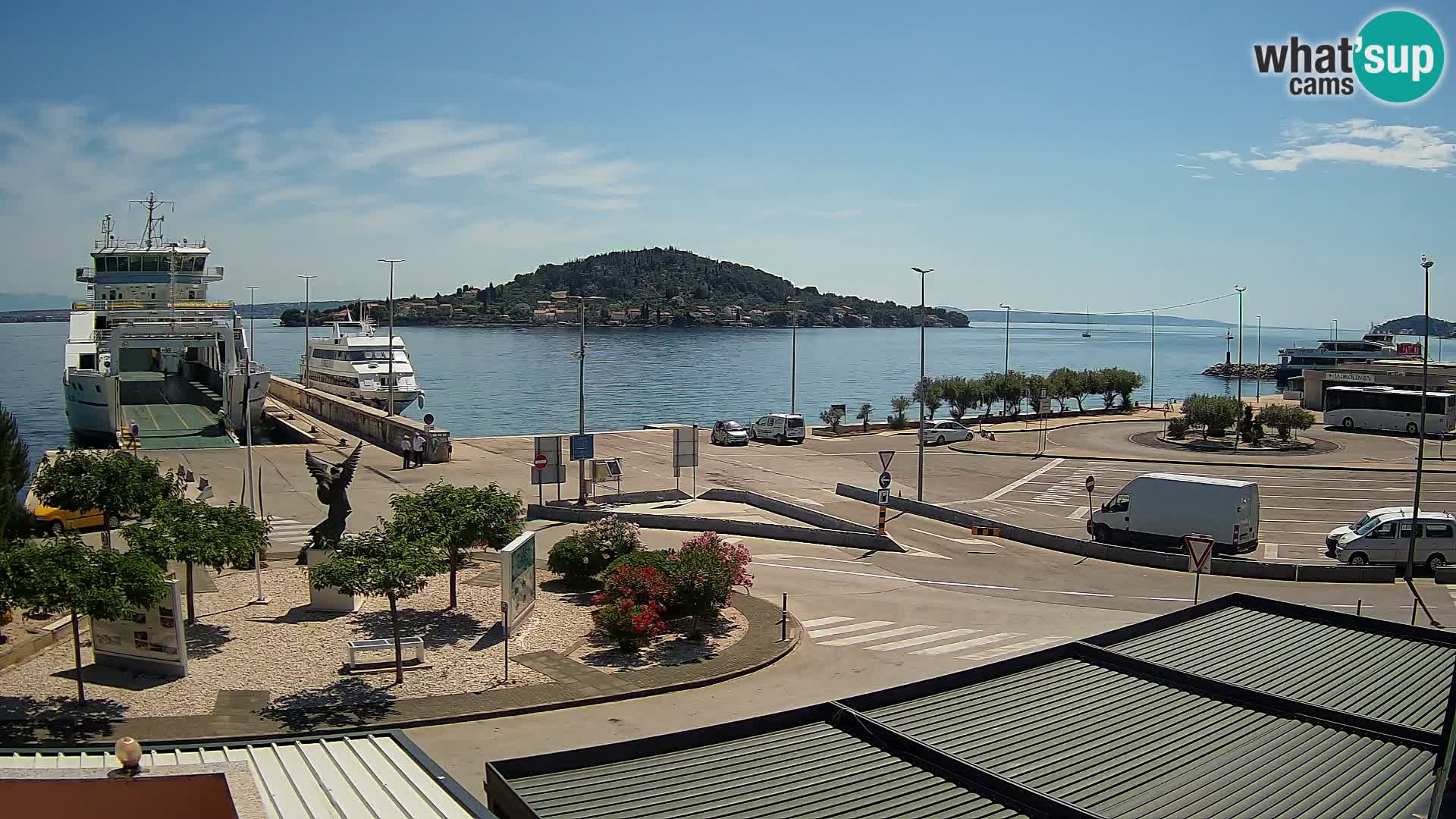 UGLJAN Webcam – Preko-Fähre nach Zadar
