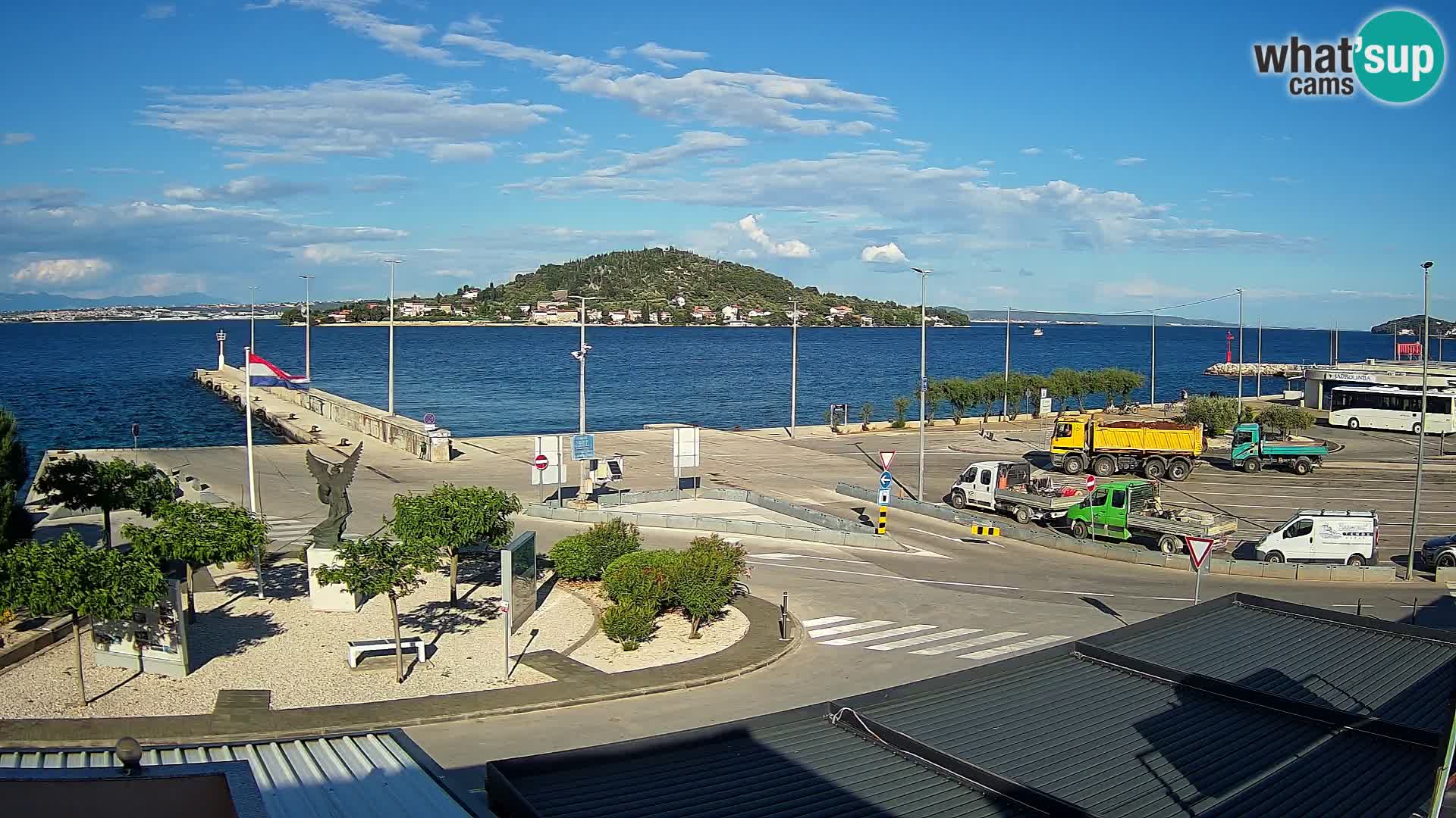 Web cam UGLJAN – Ferry de Preko à Zadar
