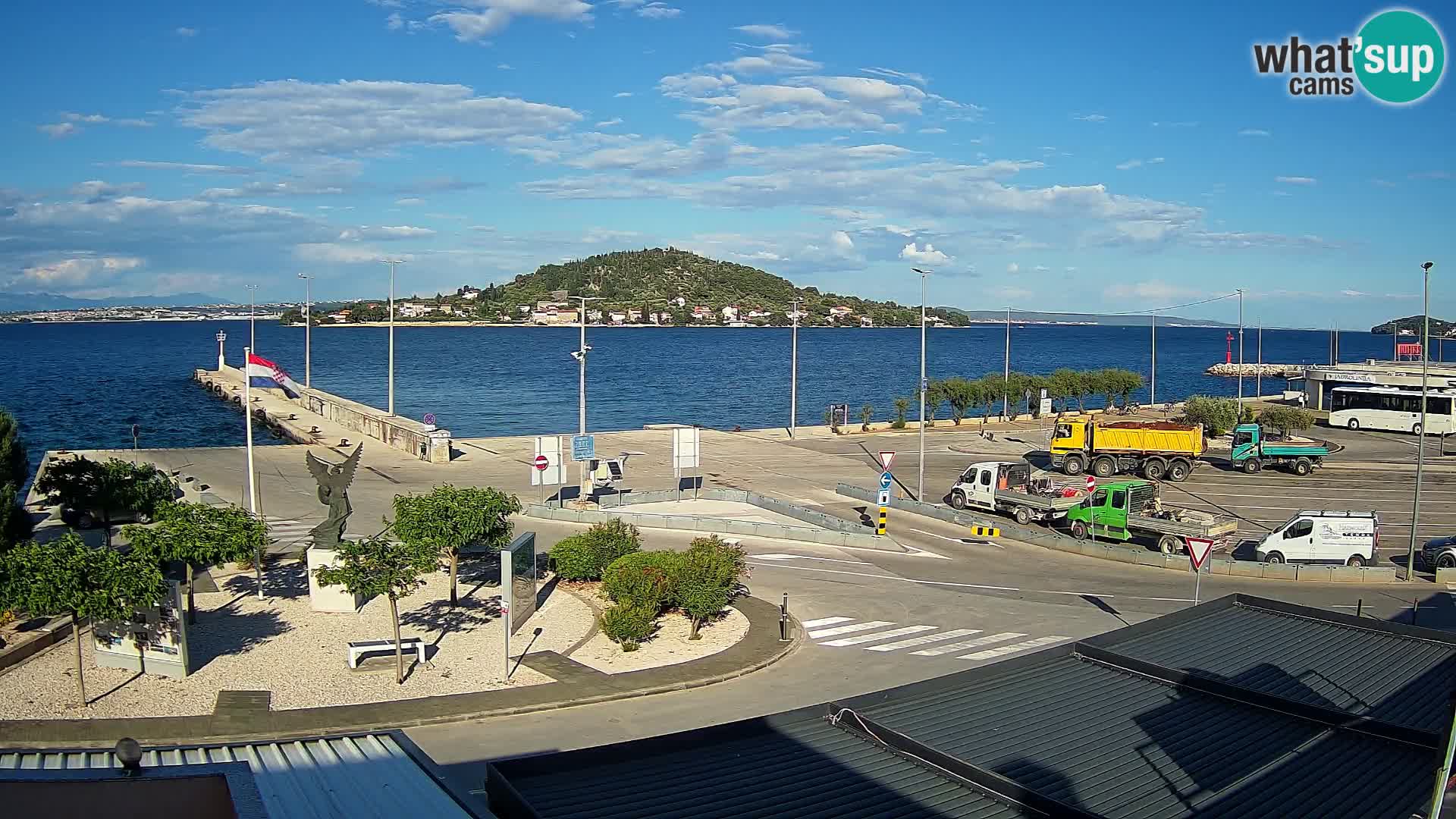 Web cam UGLJAN – Ferry de Preko à Zadar