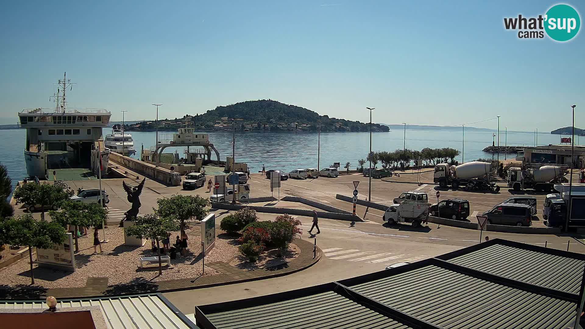 UGLJAN Webcam – Preko-Fähre nach Zadar