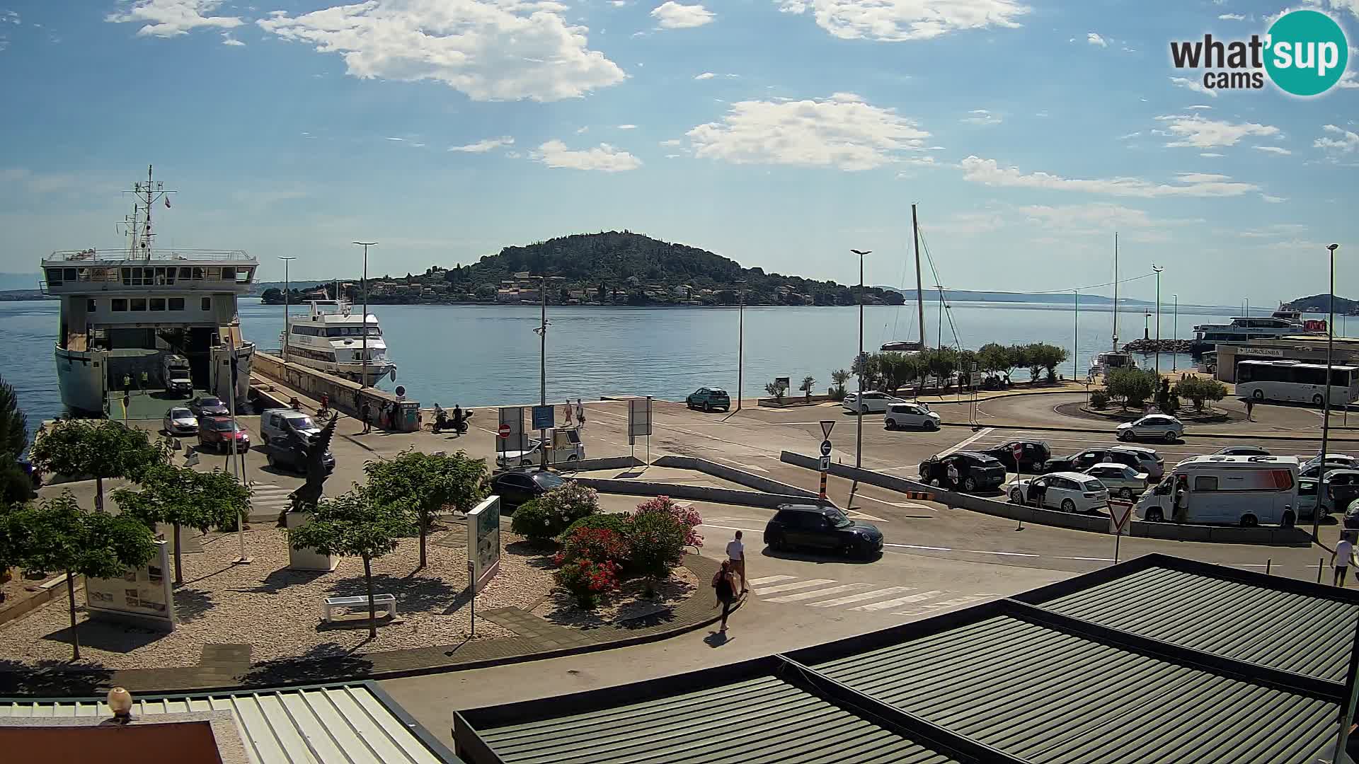 UGLJAN Webcam – Preko-Fähre nach Zadar