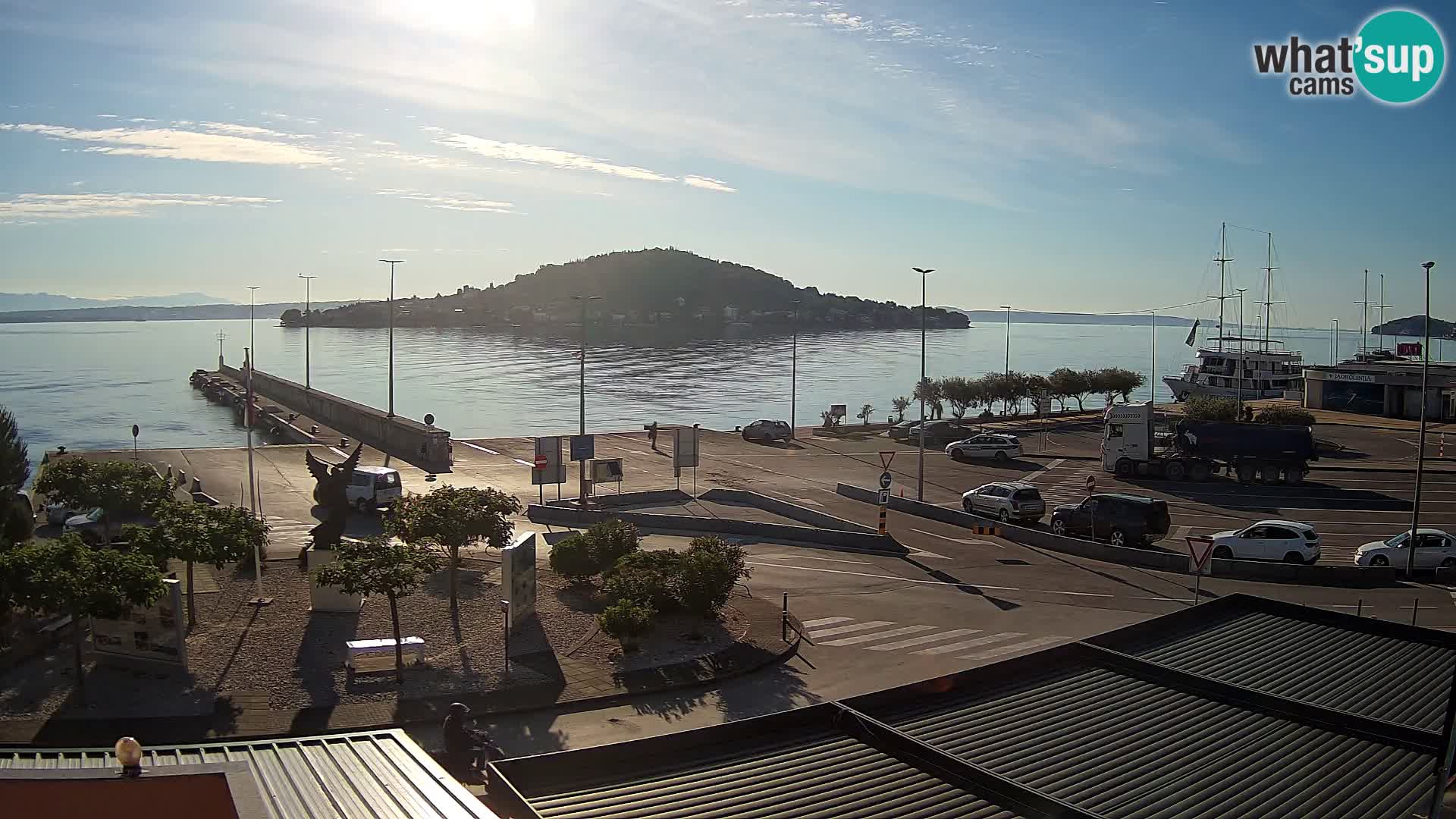 Webcam Ugljan – Preko Ferry to Zadar