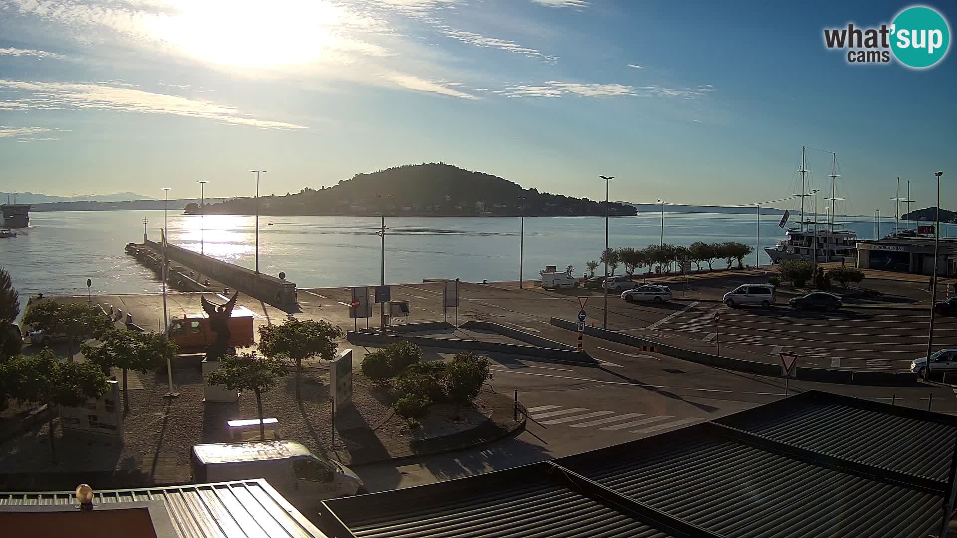 Webcam Ugljan – Preko Ferry to Zadar