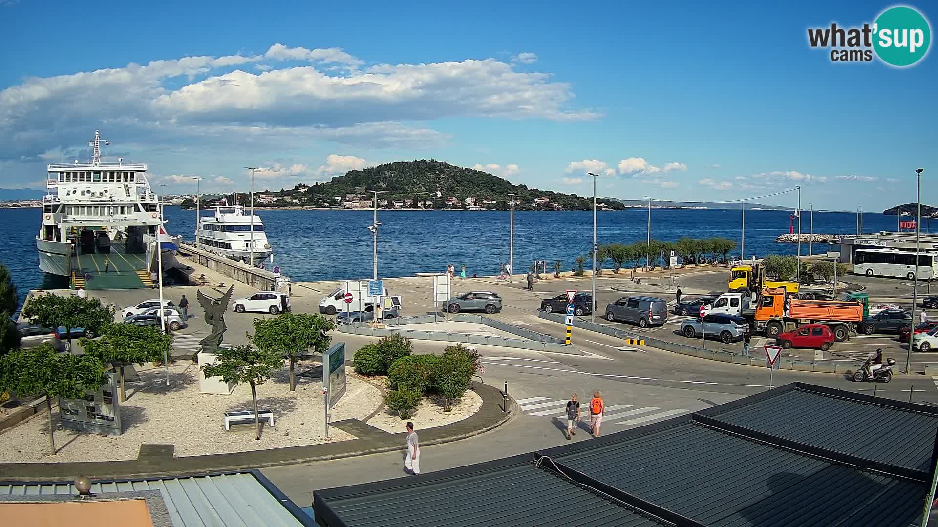 UGLJAN Webcam – Preko-Fähre nach Zadar