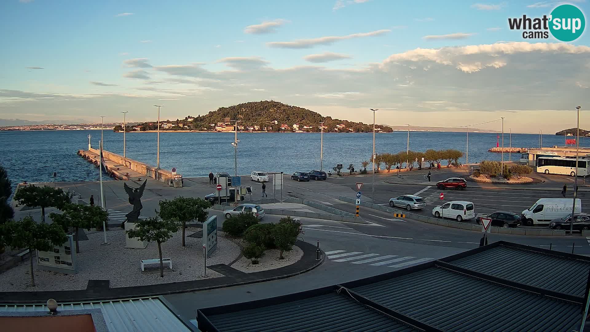 Webcam Ugljan – Preko Ferry to Zadar