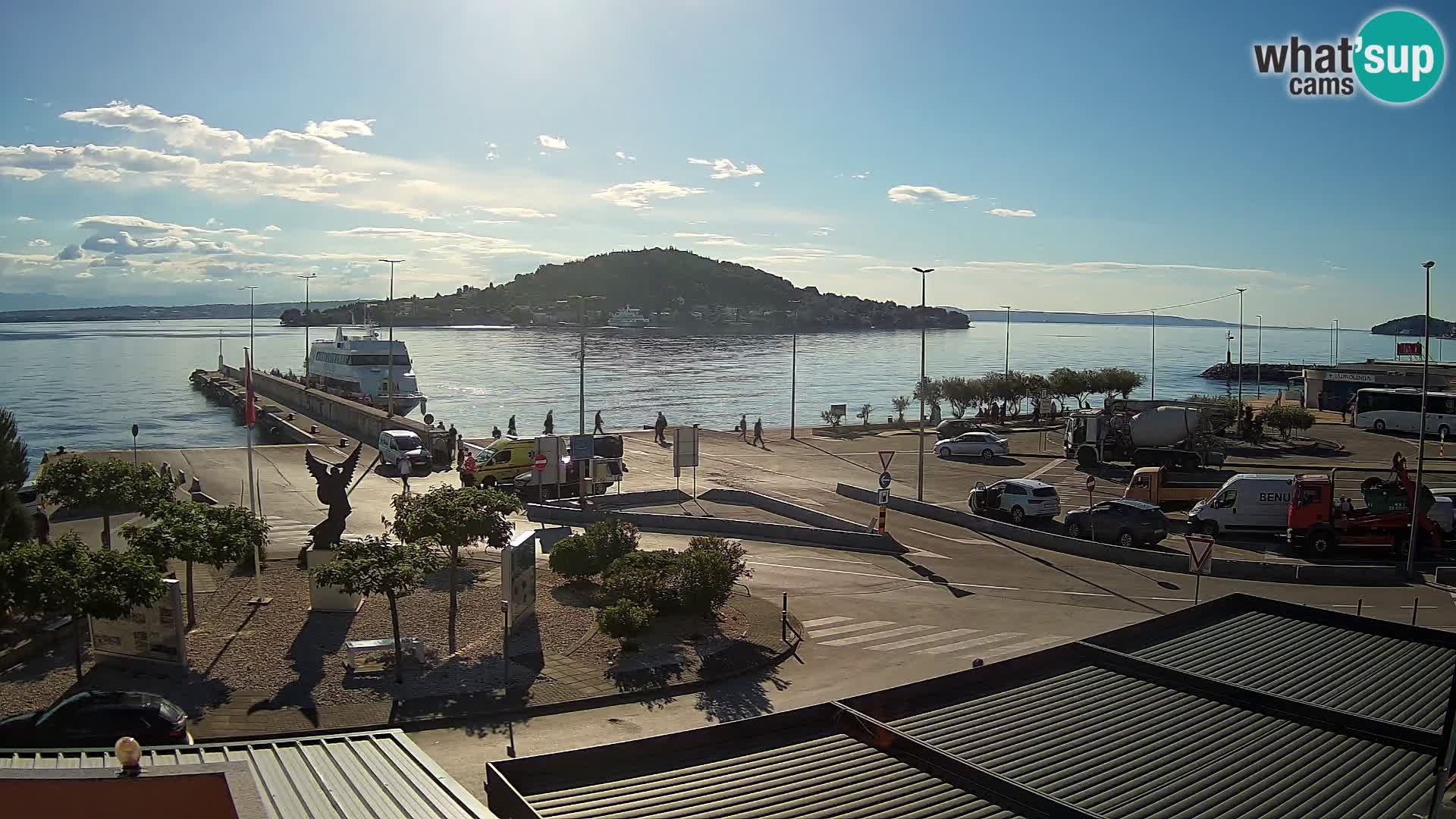 Webcam Ugljan – Preko Ferry to Zadar