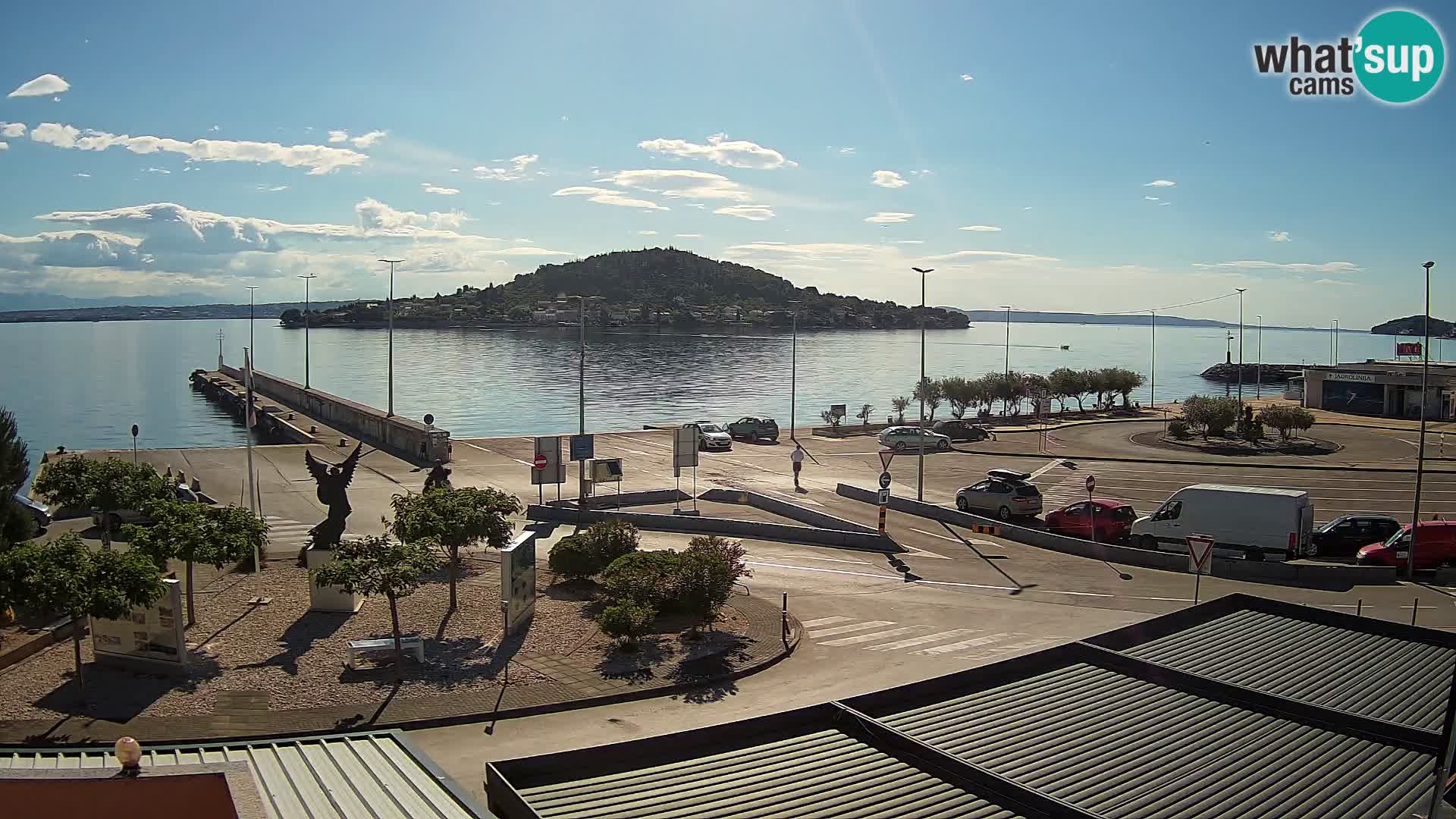 Webcam Ugljan – Preko Ferry to Zadar