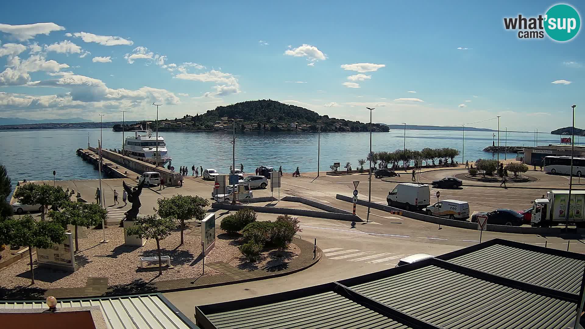 Webcam Ugljan – Preko Ferry to Zadar