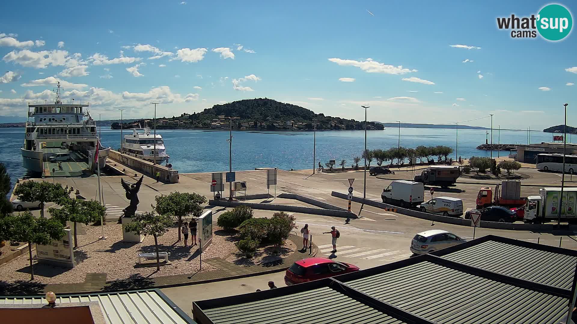 UGLJAN Webcam – Preko-Fähre nach Zadar