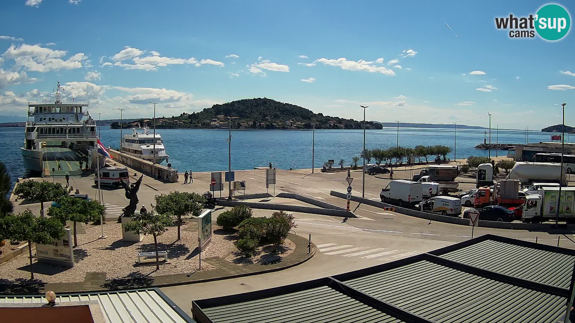 UGLJAN Webcam – Preko-Fähre nach Zadar