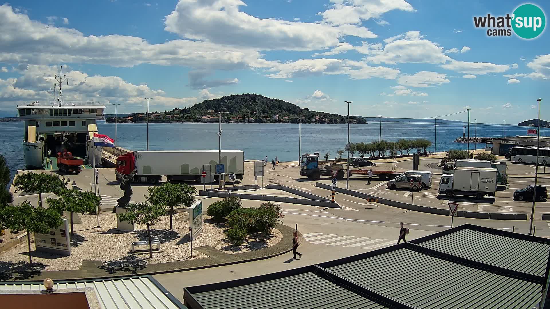 Web cam UGLJAN – Ferry de Preko à Zadar