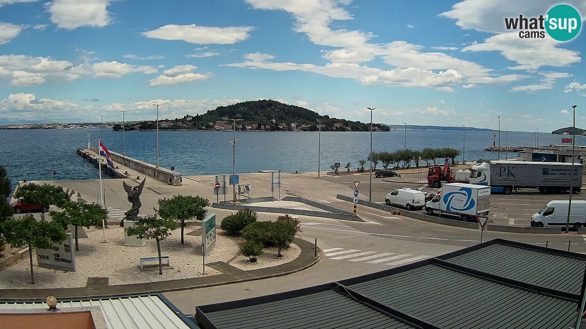 Web cam UGLJAN – Ferry de Preko à Zadar