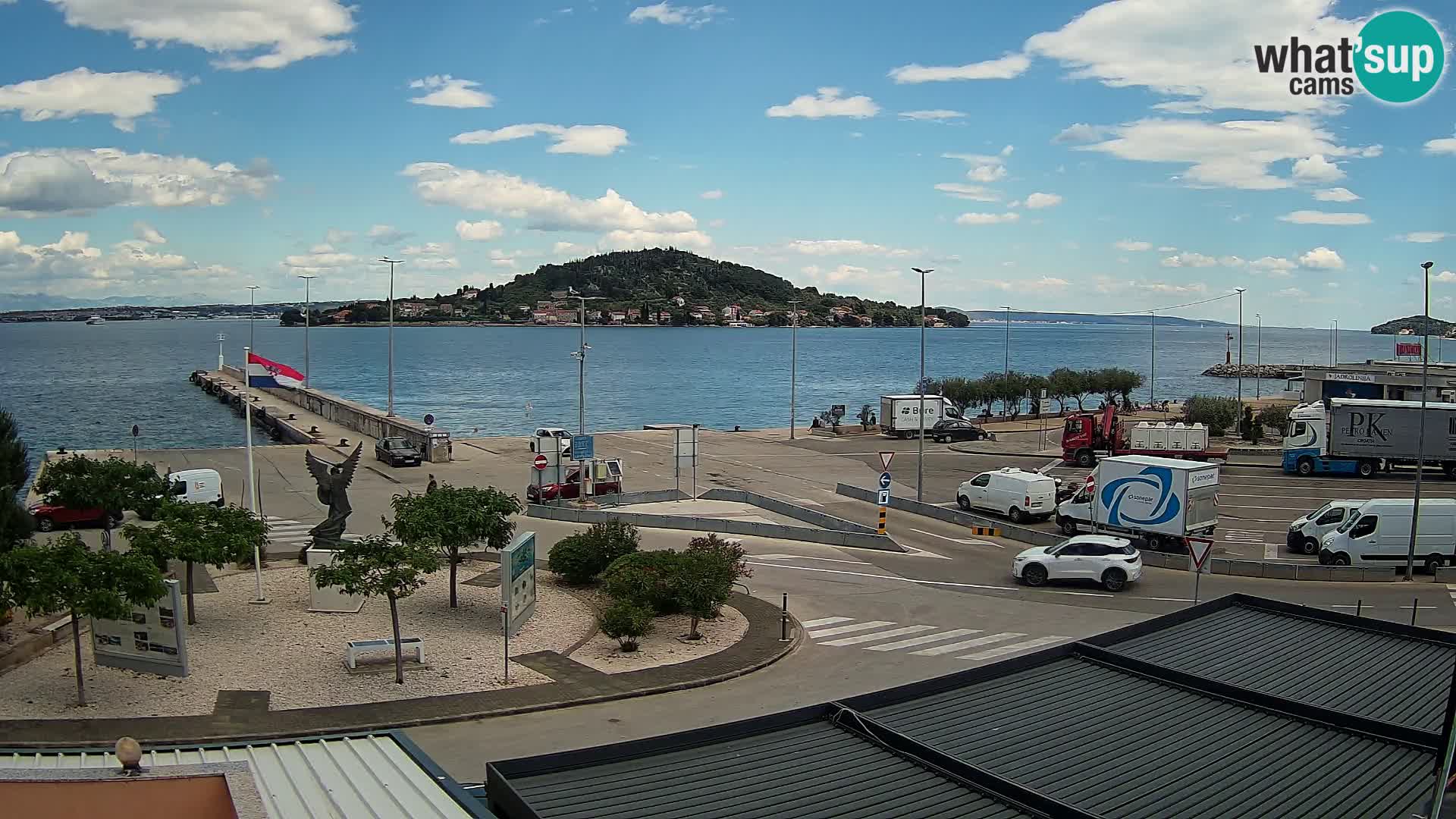 UGLJAN Webcam – Preko-Fähre nach Zadar