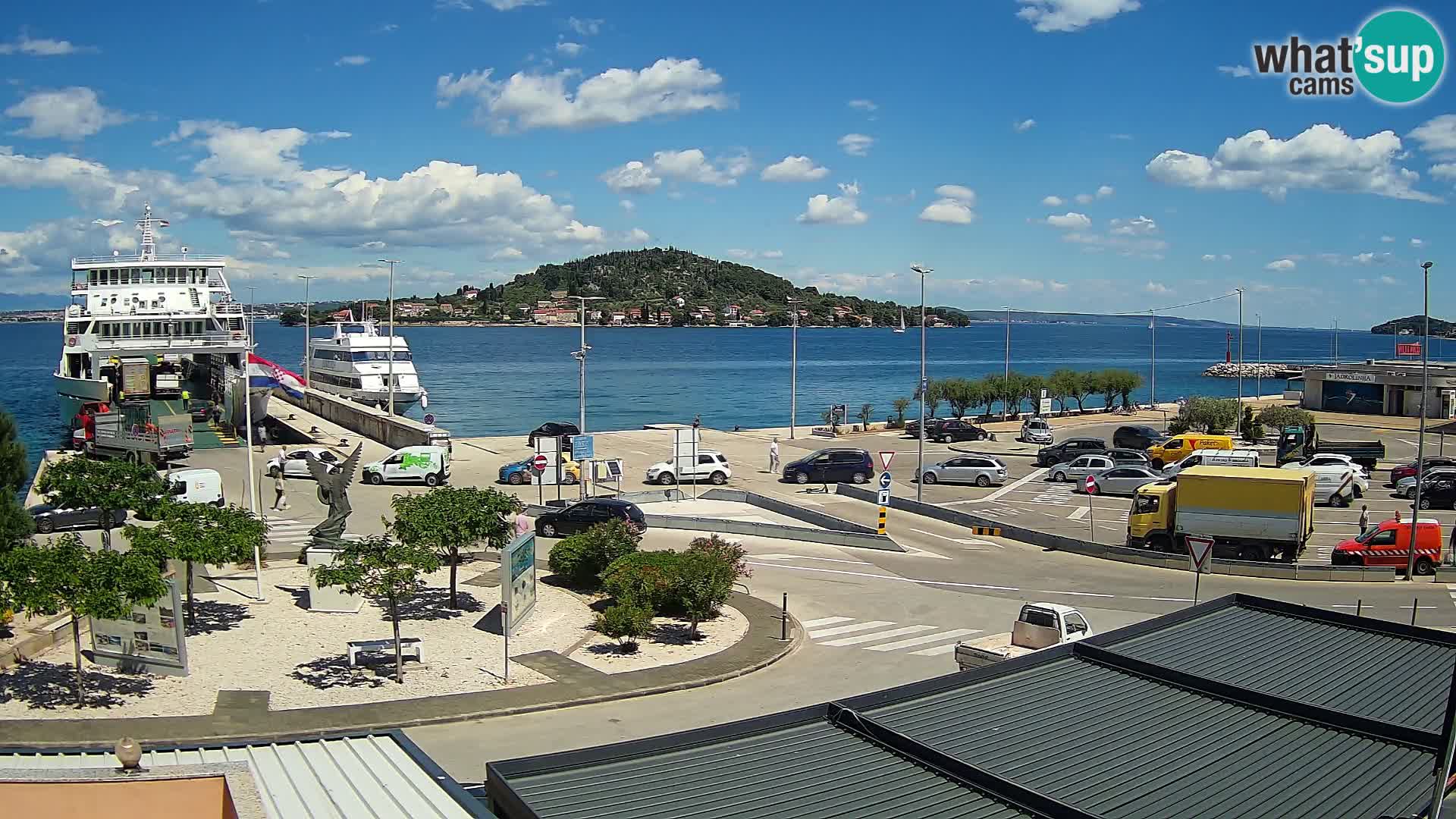 UGLJAN Webcam – Preko-Fähre nach Zadar