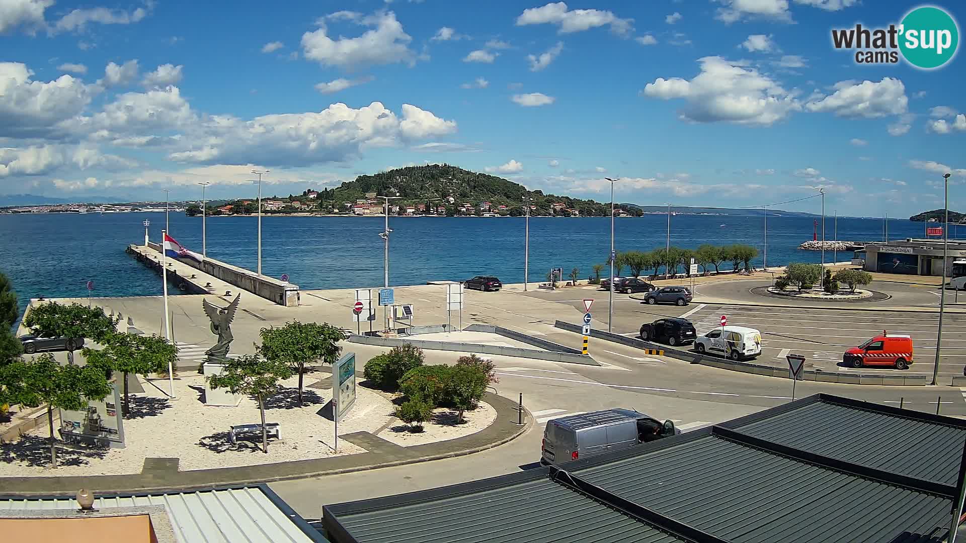 Web cam UGLJAN – Ferry de Preko à Zadar